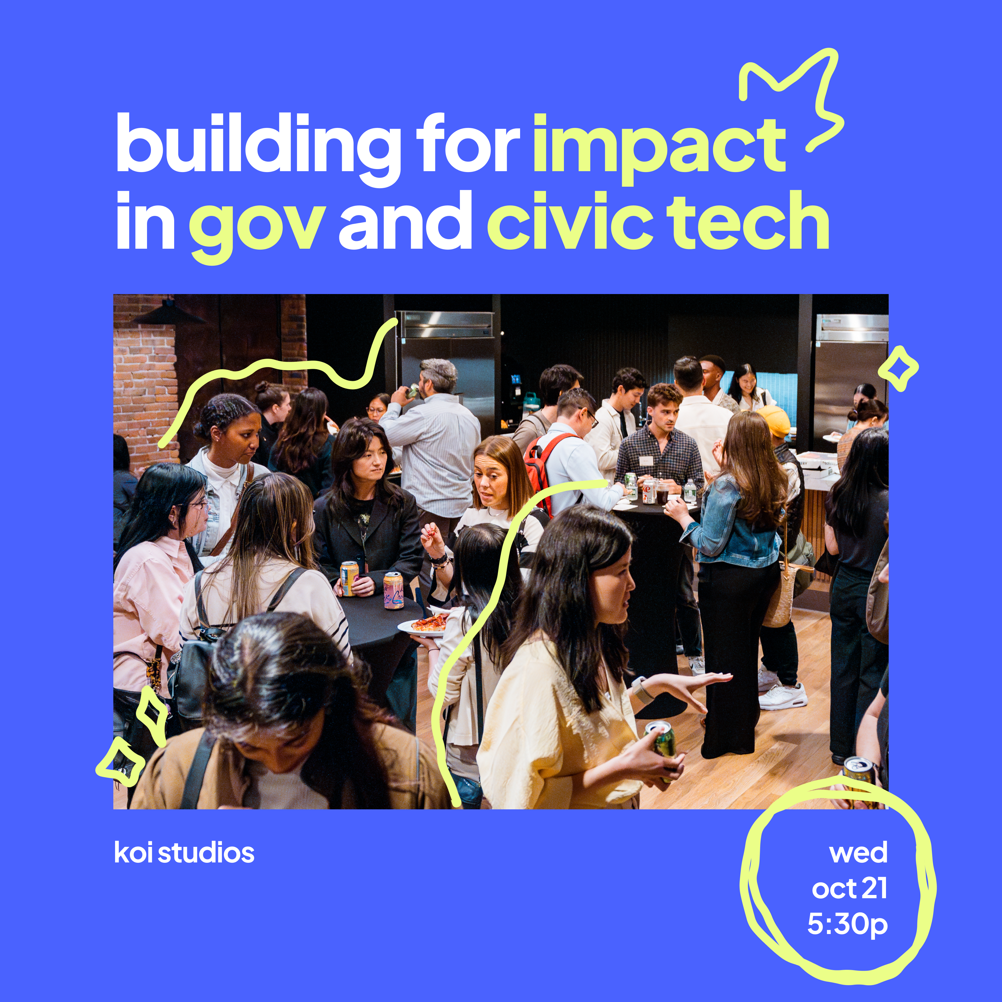 Construindo para o Impacto em Tecnologia Governamental e Cívica - Koi Studios