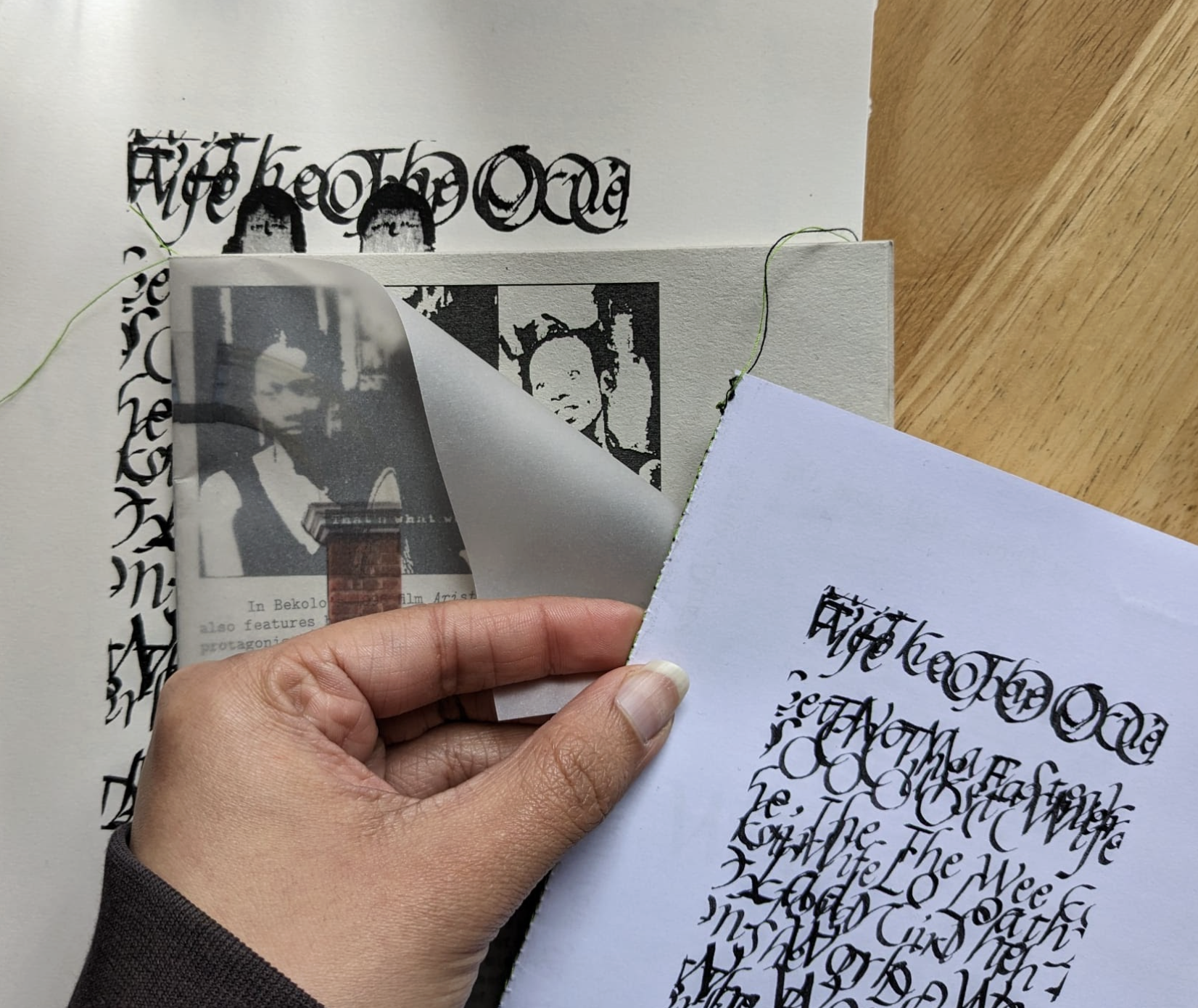 Books in Other Forms w Em—Dash: Form and Imposition