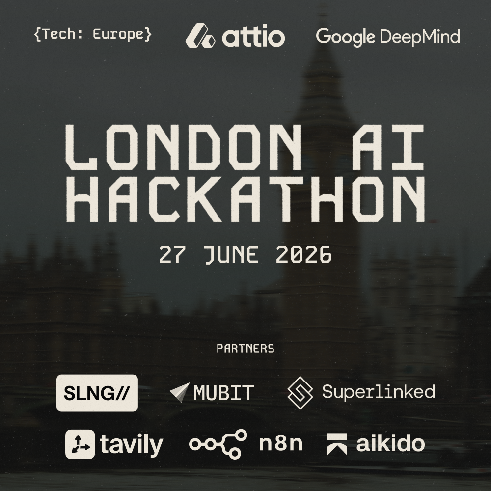 Cover art for #{Tech: Europe} London AI Hackathon — London, England