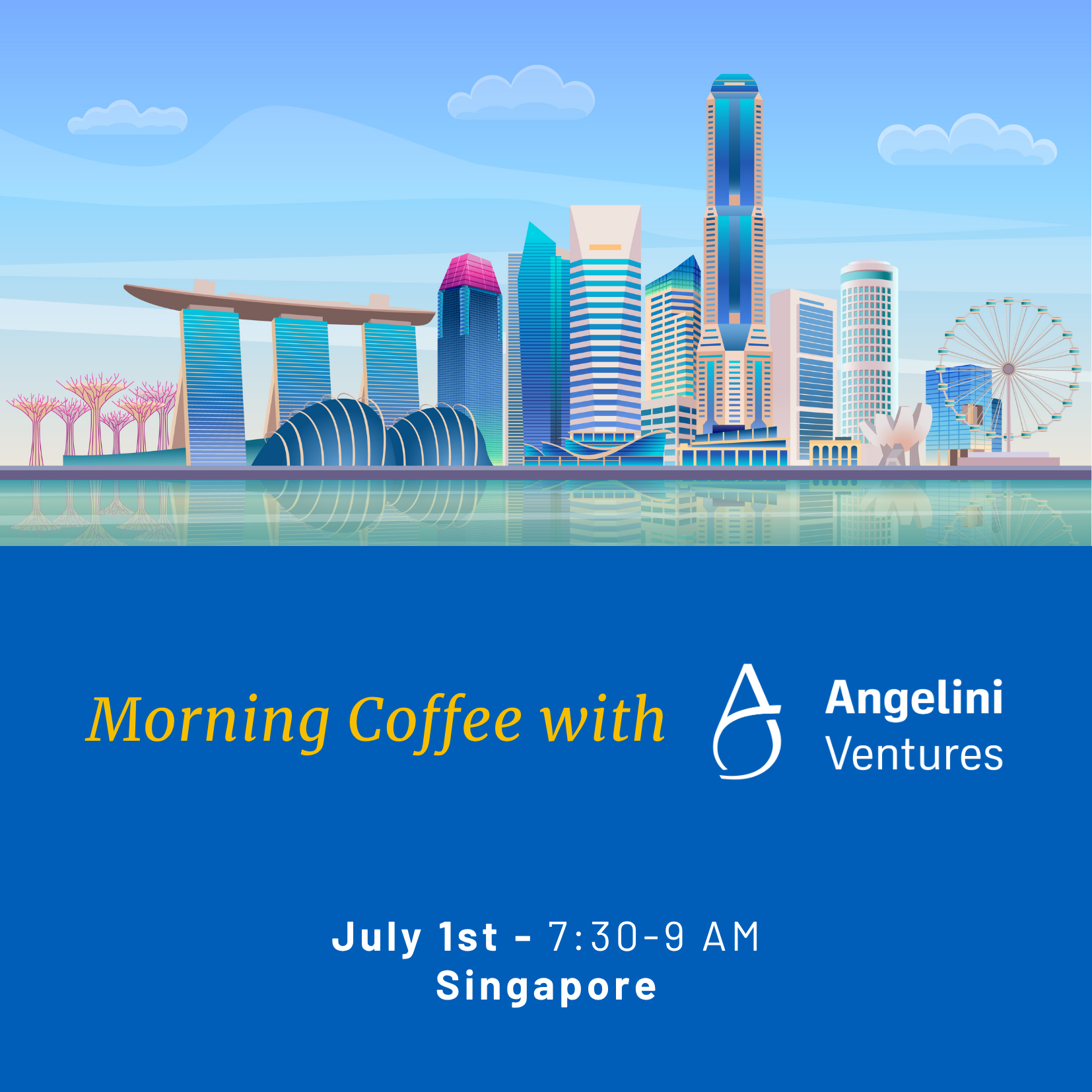 Cover art for #Morning Coffee with Angelini Ventures — Singapore