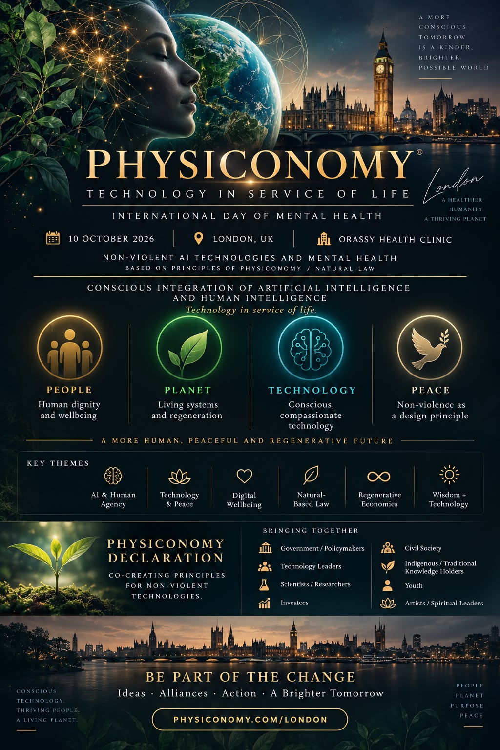 PHYSICONOMY — Non-Violent AI Technology, Mental Health & The Science of Time