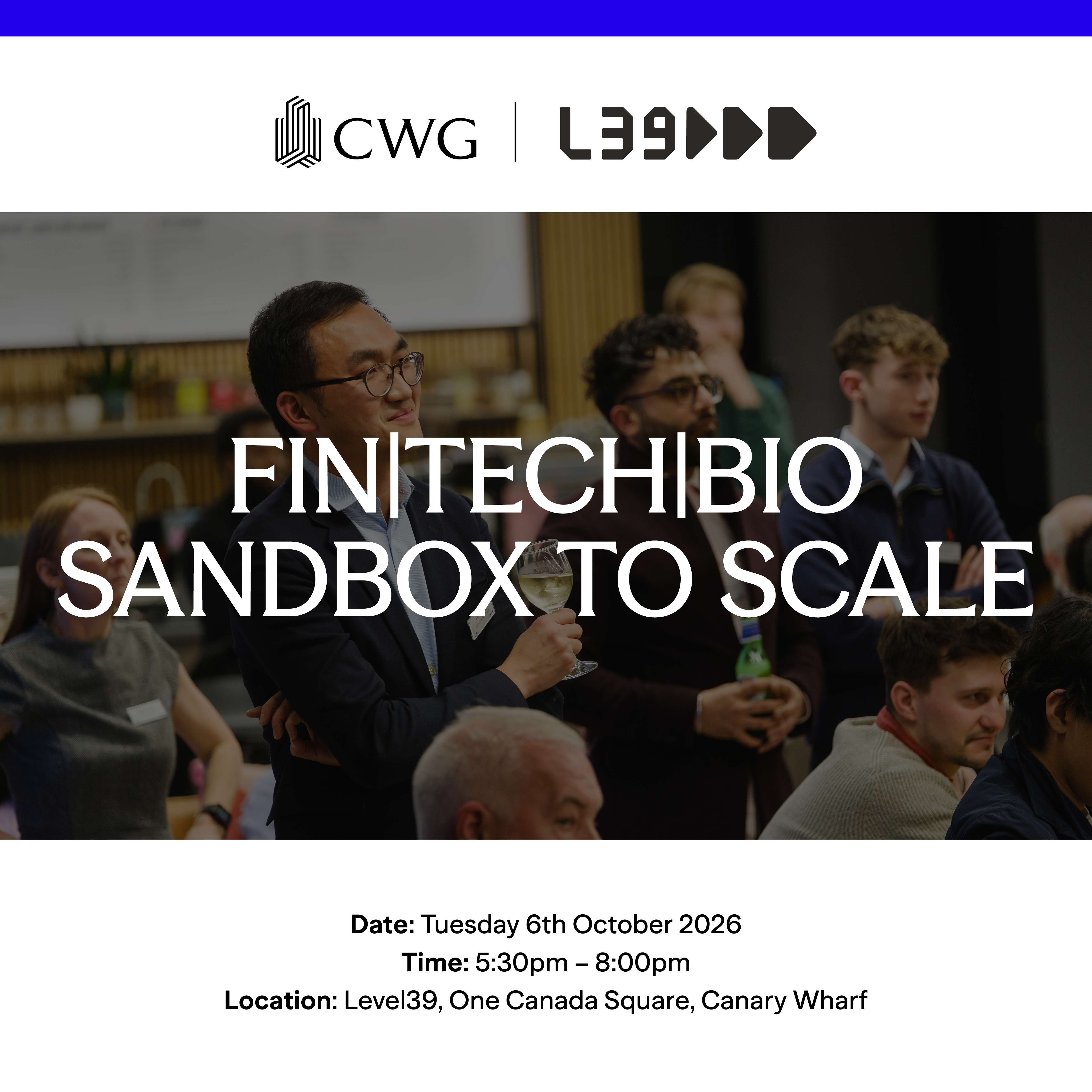 Fin|Tech|Bio - Sandbox to Scale