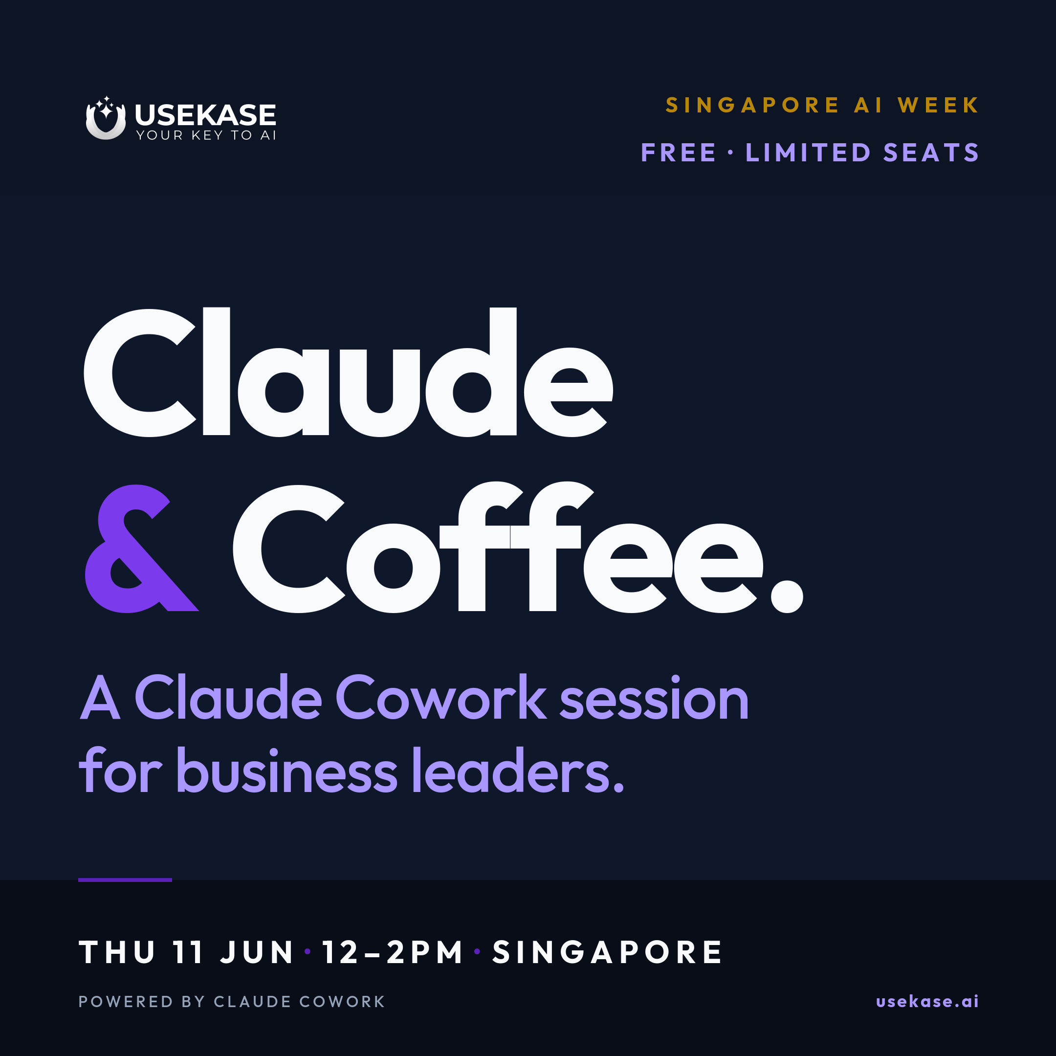 Cover art for #Claude & Coffee: Build an AI Workflow in 2 Hours — 57 Tras St, #02 01