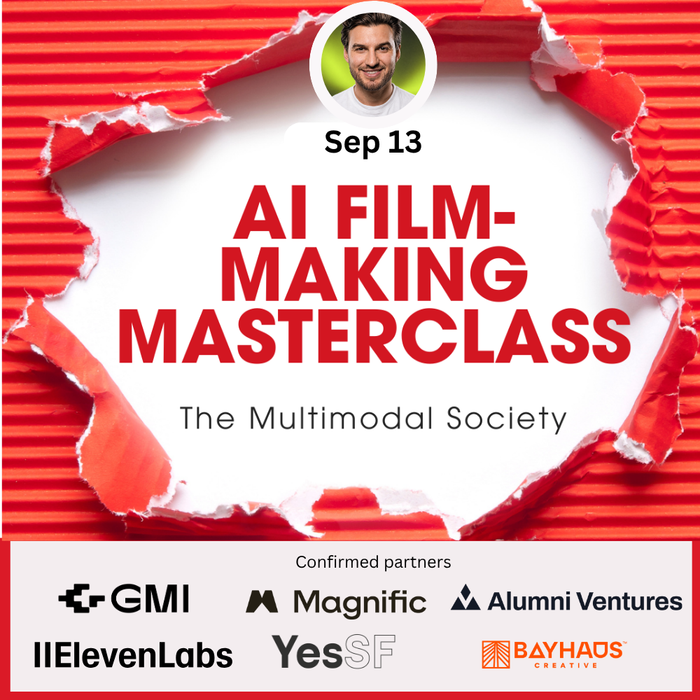AI Filmmaking Masterclass + Hackathon