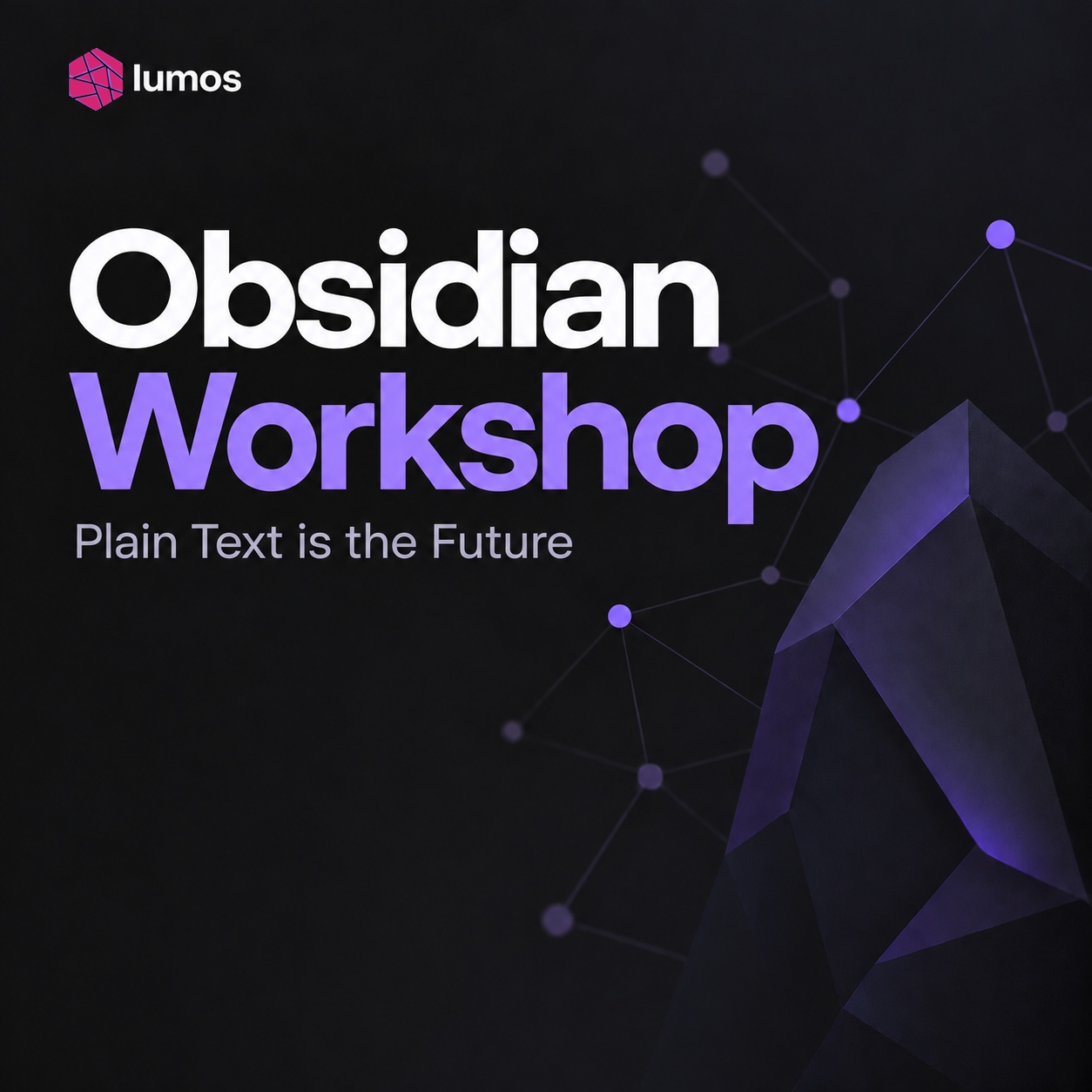 Obsidian Workshop