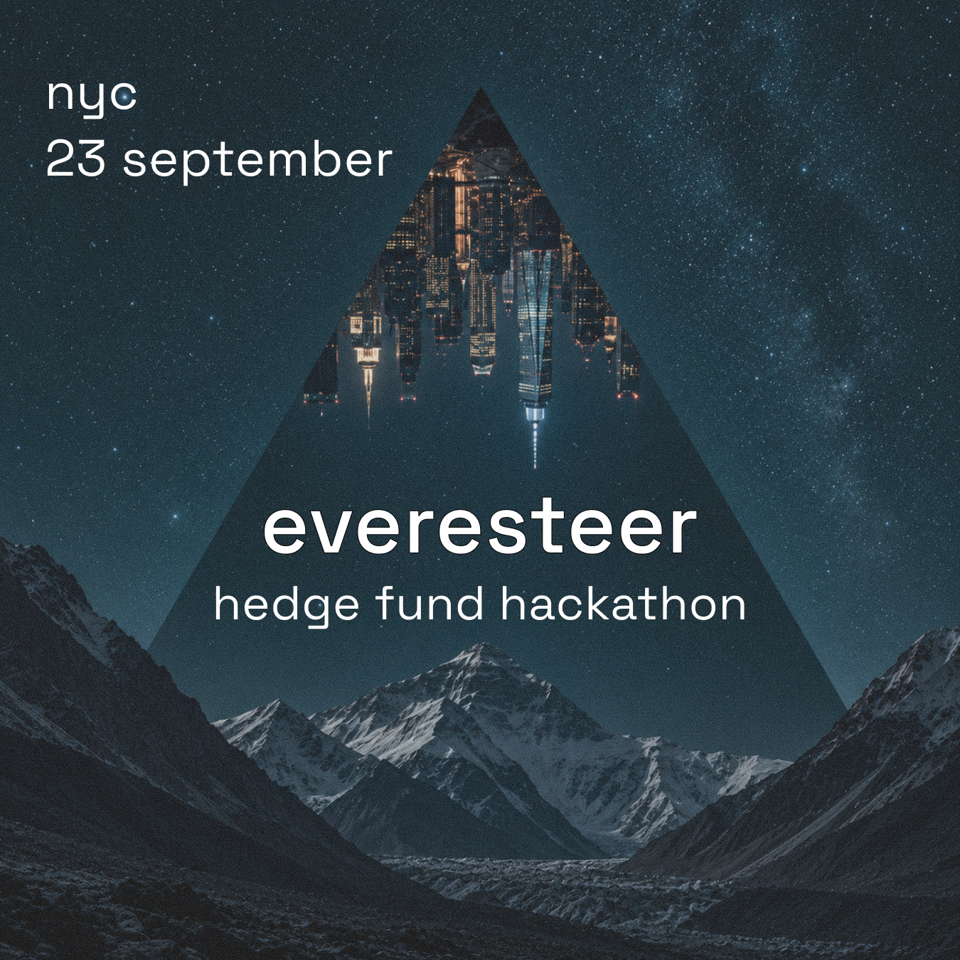 Everesteer Hedge Fund Hackathon: New York City