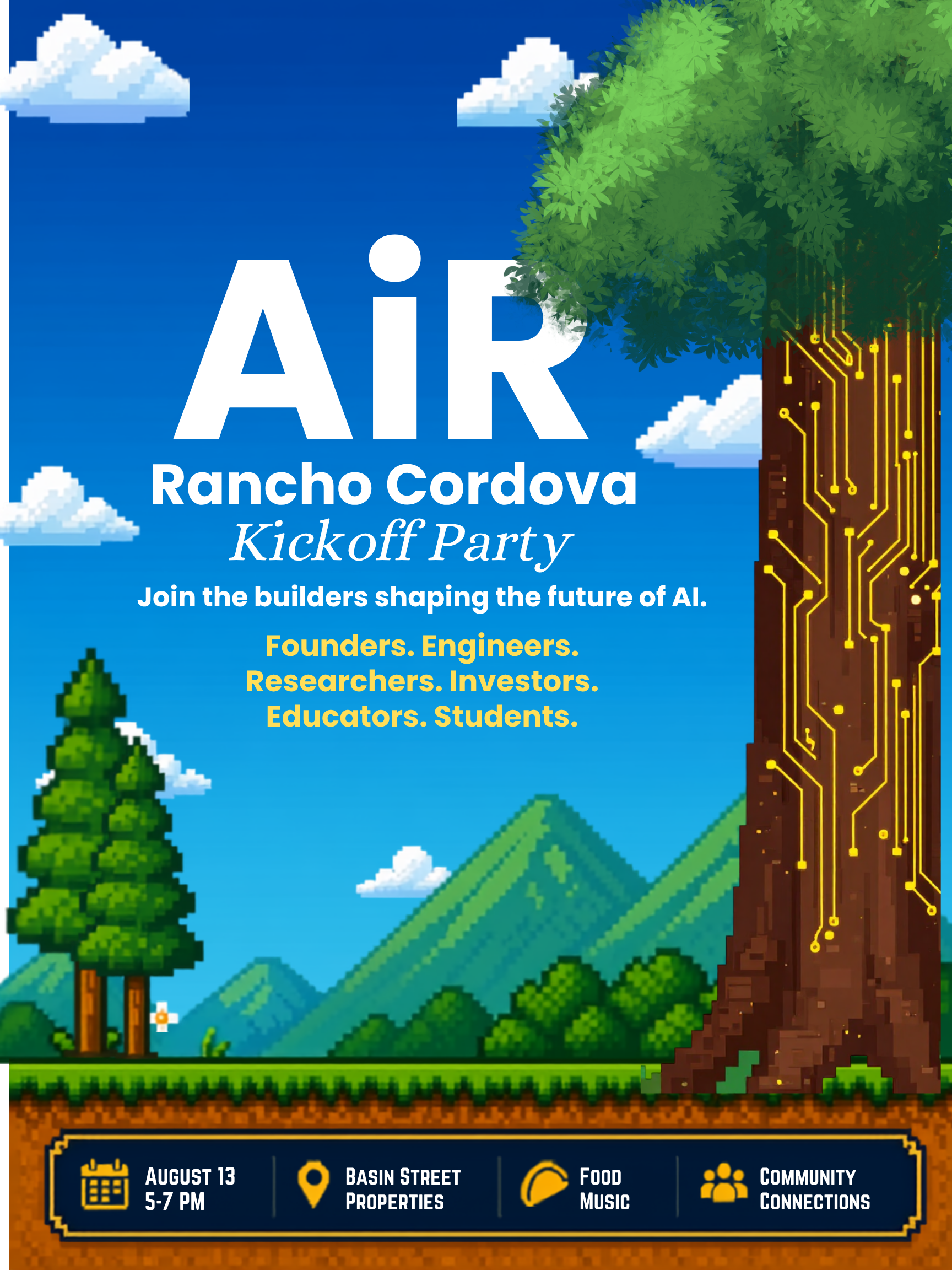 Evento de Lanzamiento del Ecosistema de IA y Robótica: Rancho Cordova