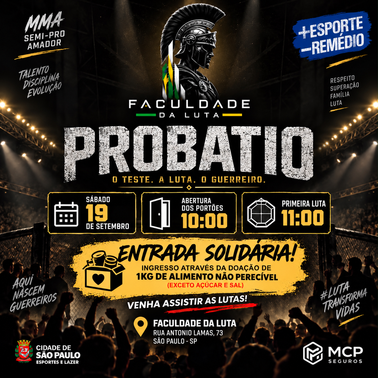 PROBATIO- Faculdade Da luta