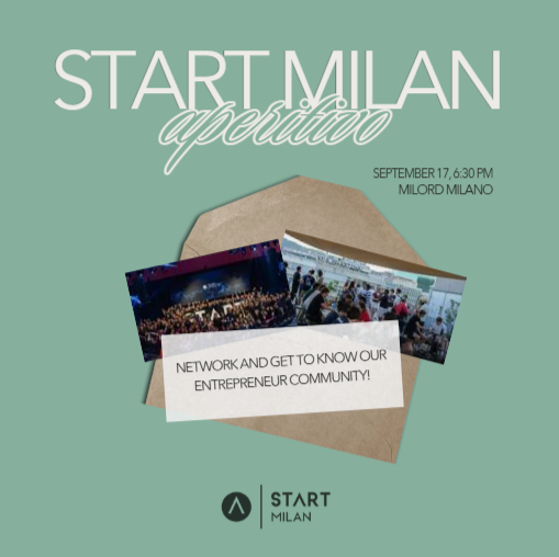 Get to Know us at START Milan Aperitivo #2