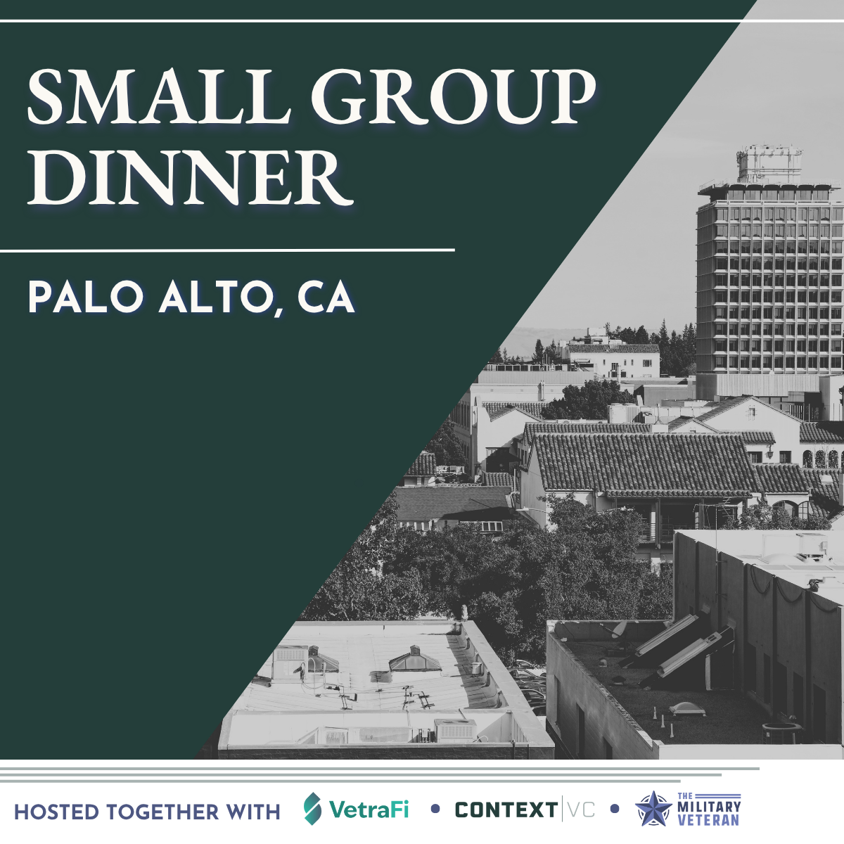 Cover art for #Small Group Dinner — Palo Alto, CA