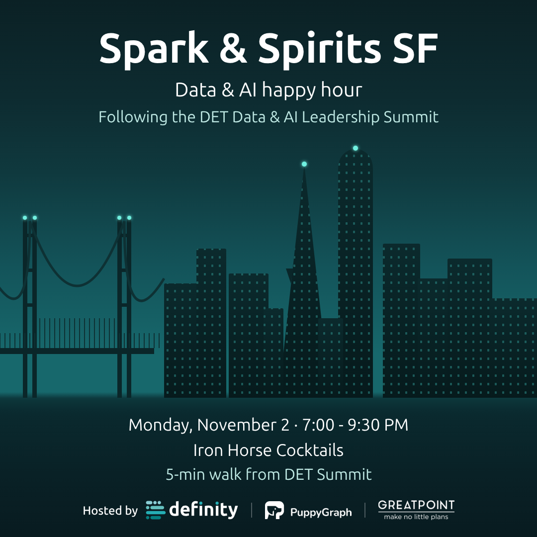 Spark & Spirits SF: Data & AI happy hour