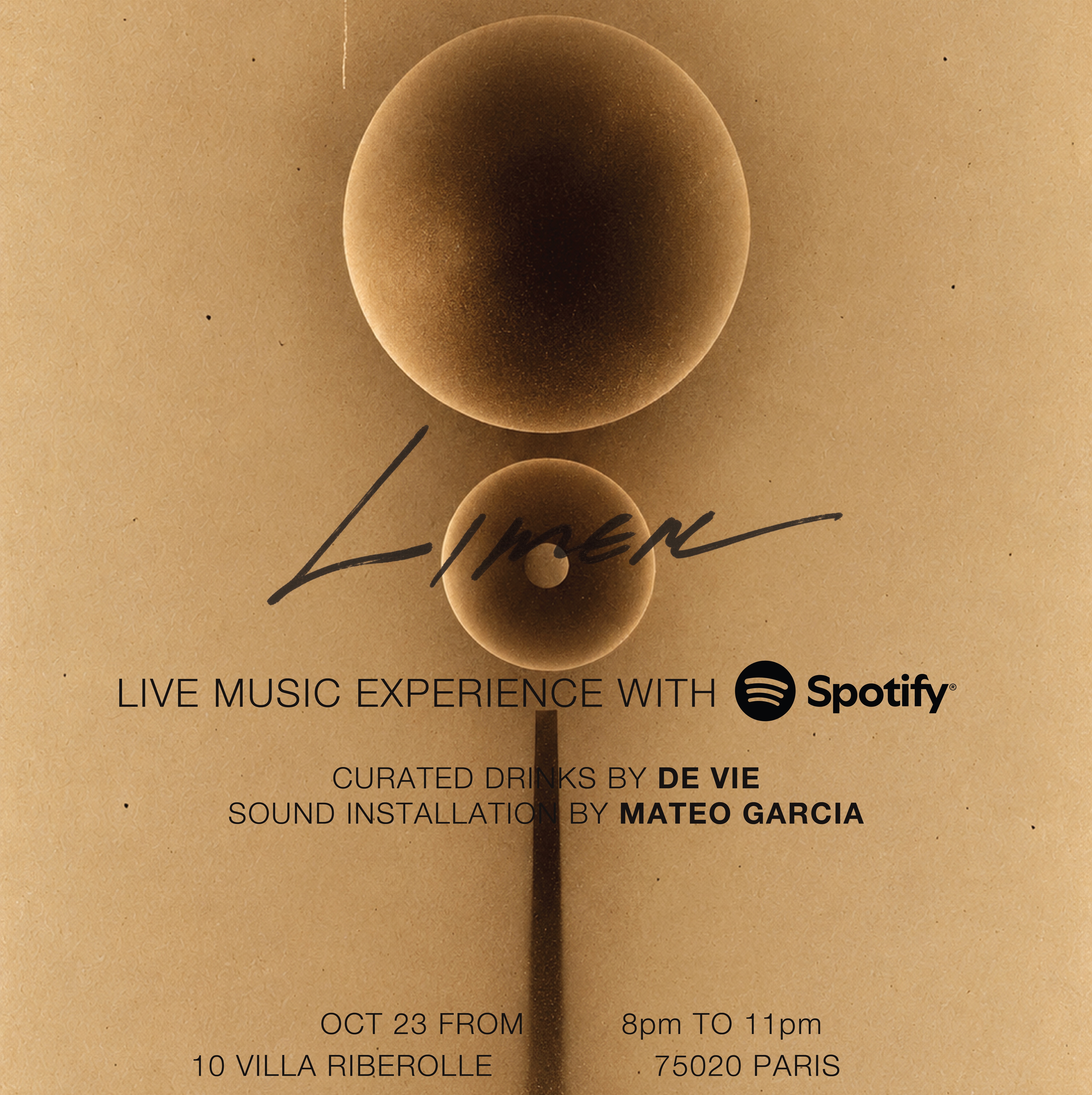 PARIS ART WEEK - SPOTIFY EXPERIENCE - OCT 23