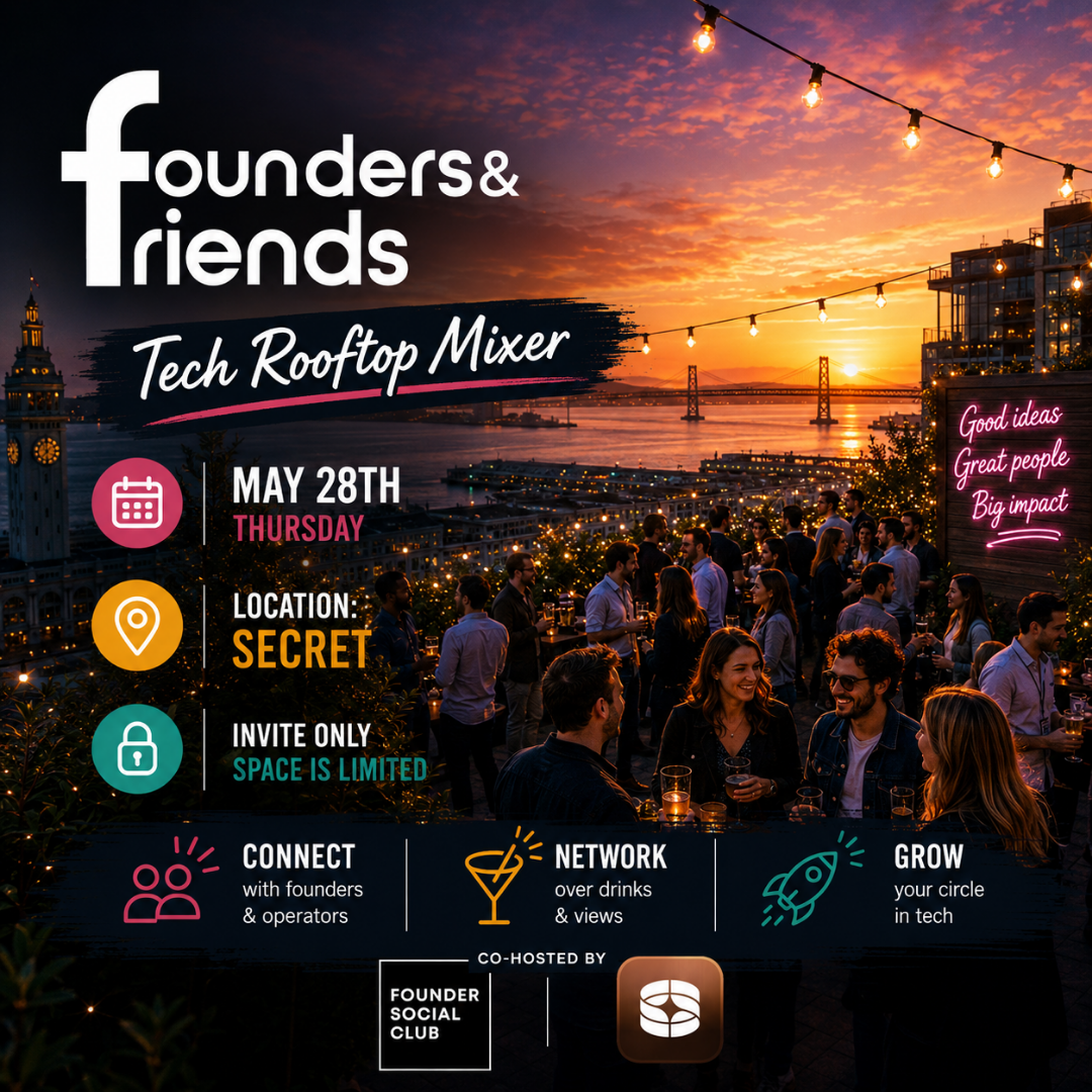 Cover art for #May Tech Rooftop Mixer — San Francisco, CA