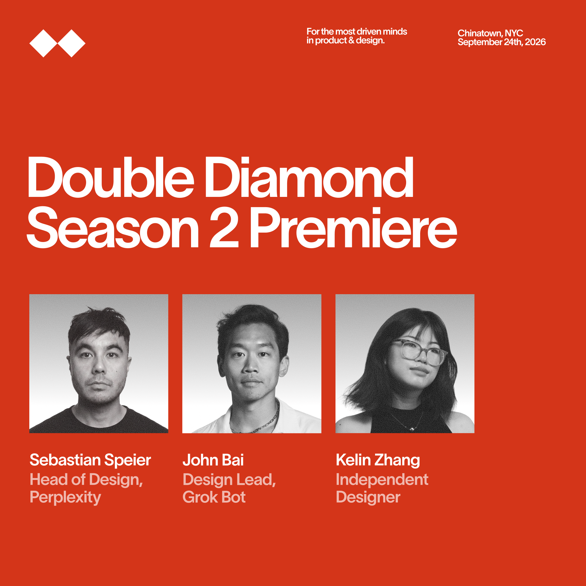 Double Diamond ft. Sebastian Speier, John Bai, and Kelin Zhang