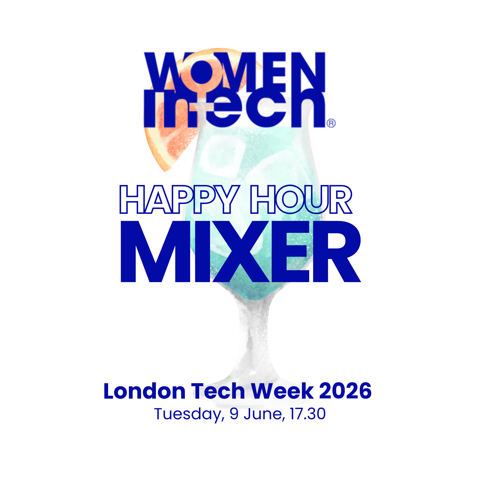 Cover art for #Women in Tech UK Happy Hour Mixer — London, United Kingdom