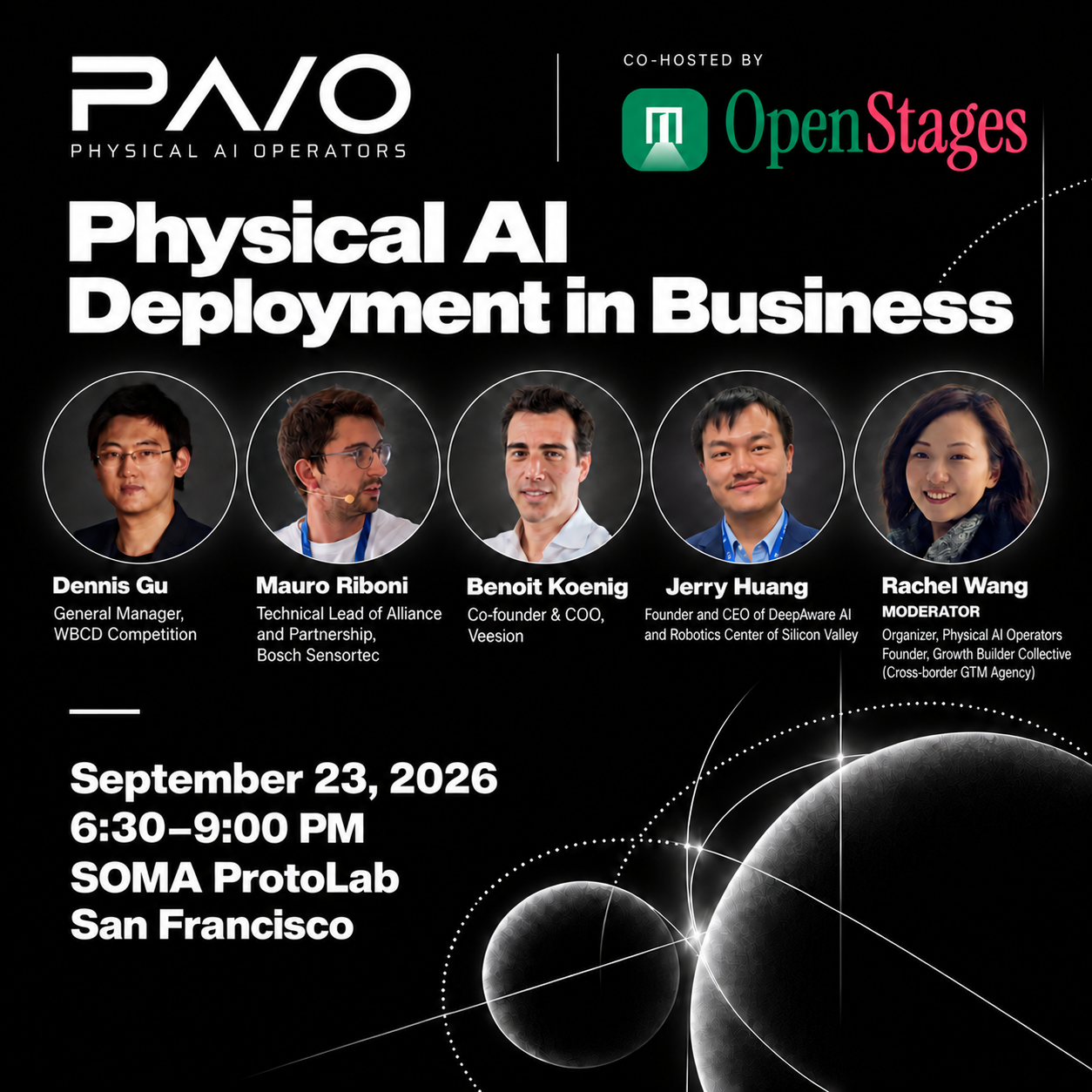 Physical AI Deployment in Business: Where Real Business Value Is Being Created — event cover