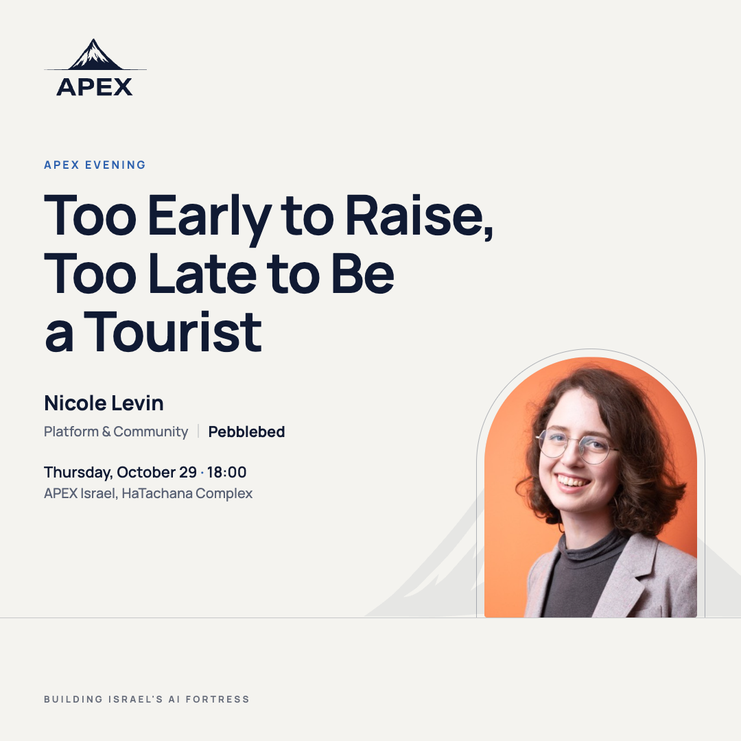 Too Early to Raise, Too Late to Be a Tourist: Your First Trip to Silicon Valley, with Nicole Levin (Pebblebed) and Amit Yampolsky (Rizz)