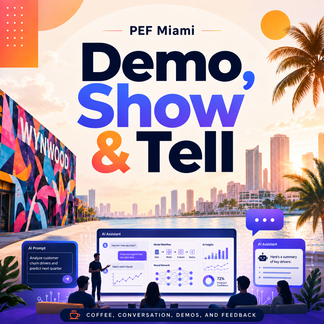 PEF x ANIMO Demo, Show & Tell (Wynwood)