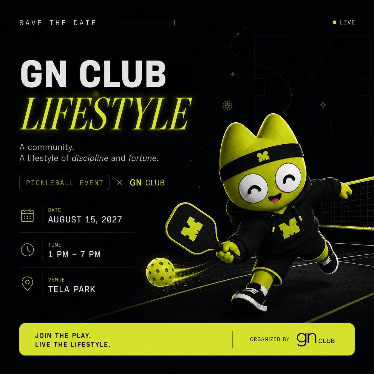 GN Club Lifestyle: Издание Пиклбола