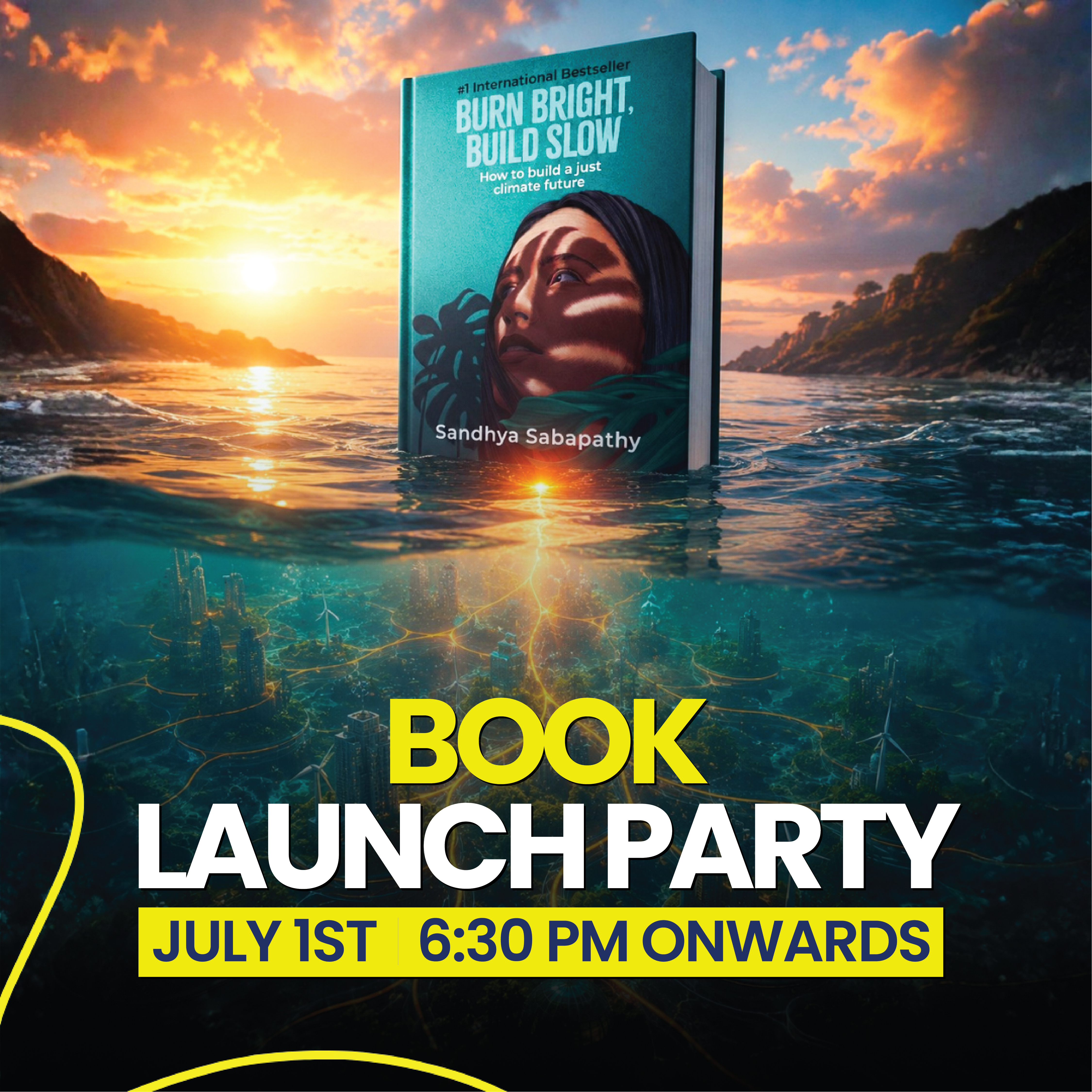 Cover art for #Burn Bright, Build Slow: Launch Party — London, United Kingdom