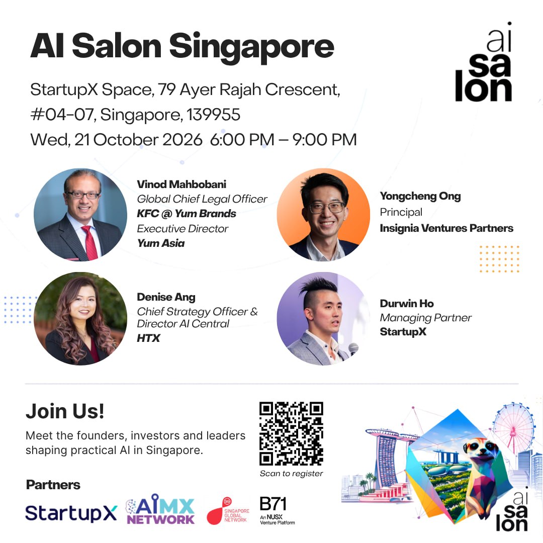 AI Salon Singapore - 21 October 2026