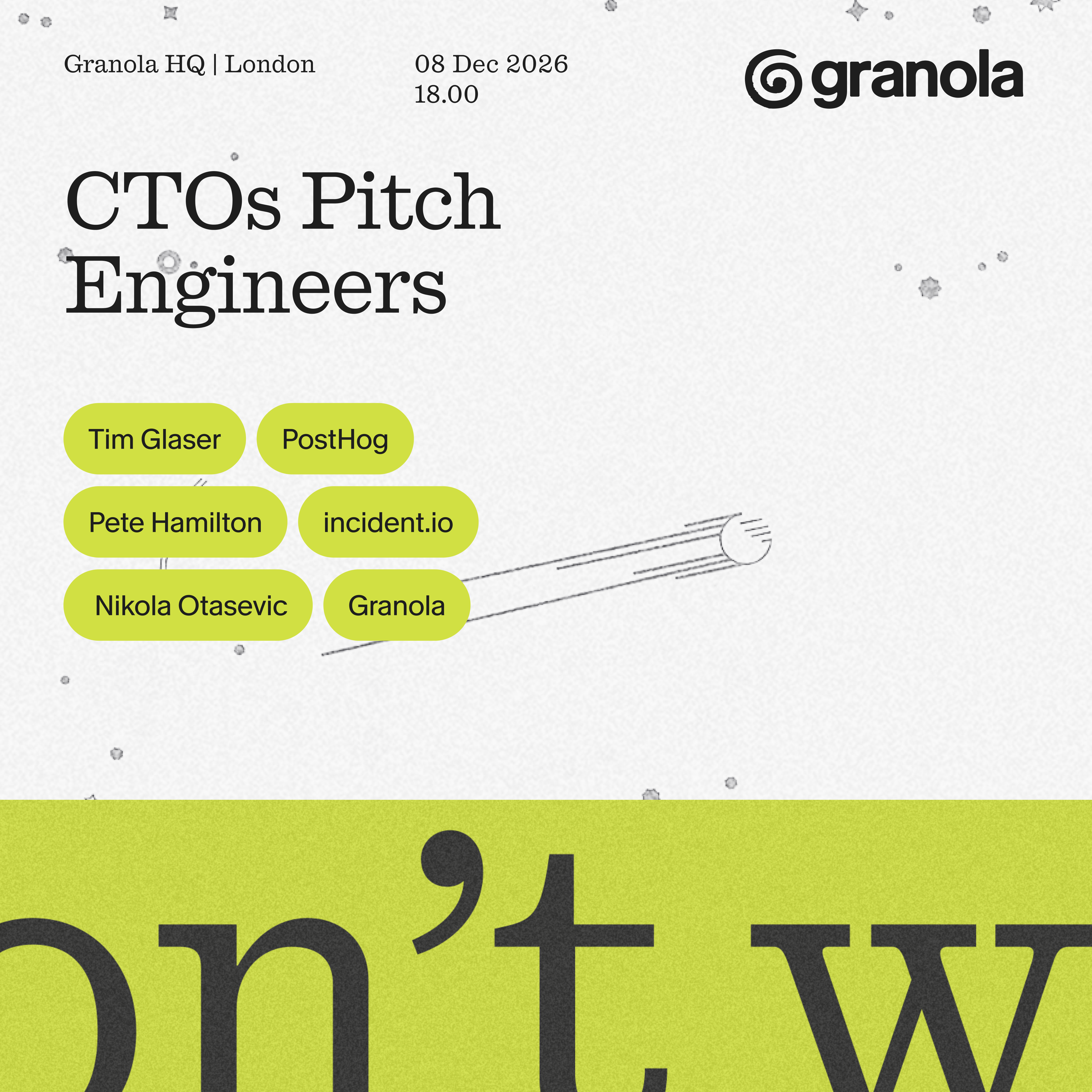 CTOs Pitch Engineers