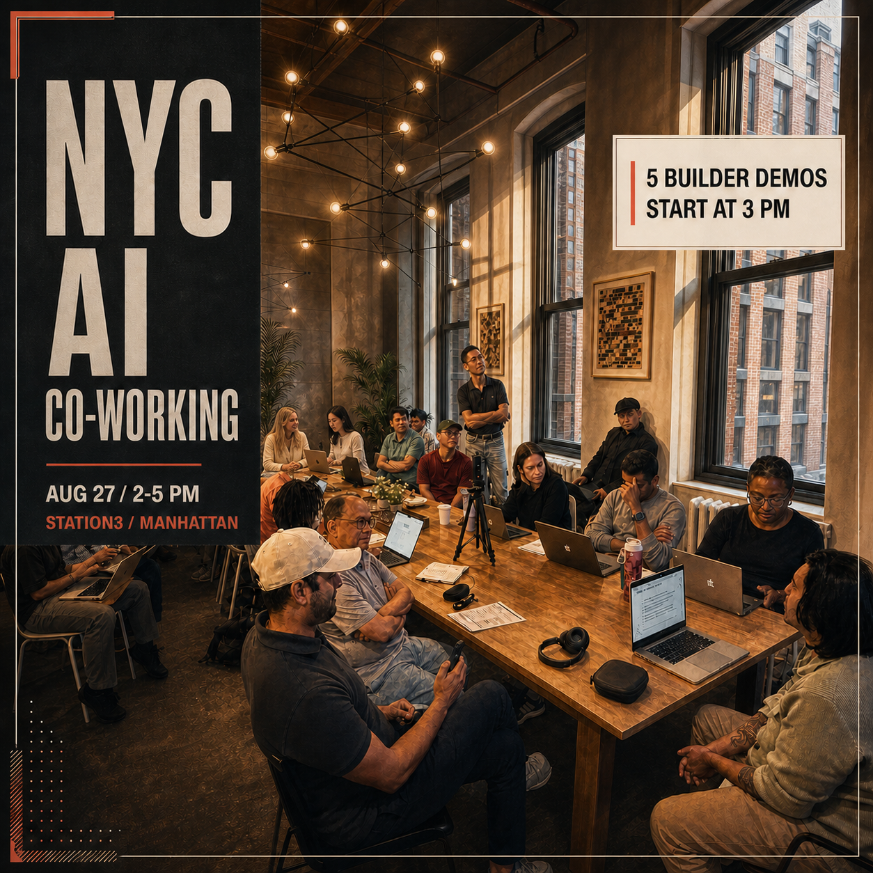 NYC AI Co-working: Builder Demos & Feedback