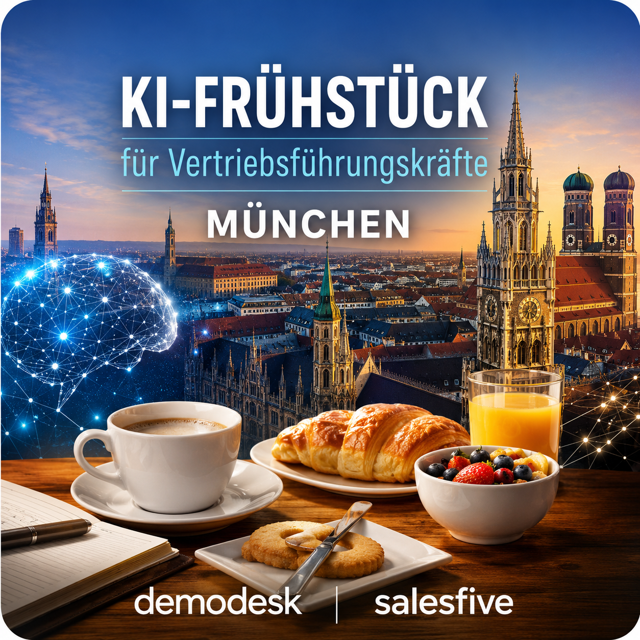 KI im Vertrieb – Führungskräfte-Frühstück München #4: Kein CRM-Wartung mehr & wie KI es endlich löst