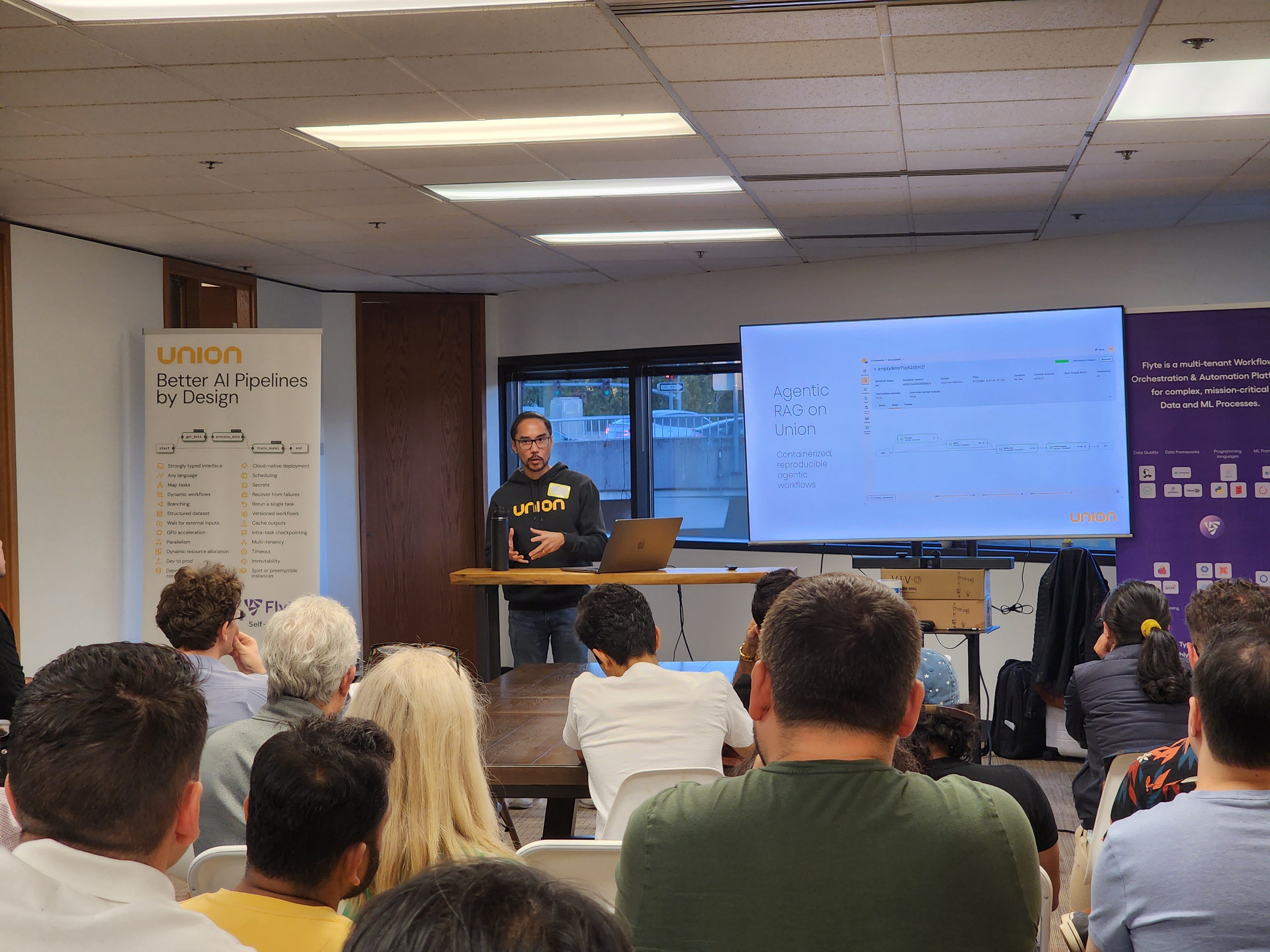 Hacknight de Agentes de Seattle: Construye Agentes con Flyte