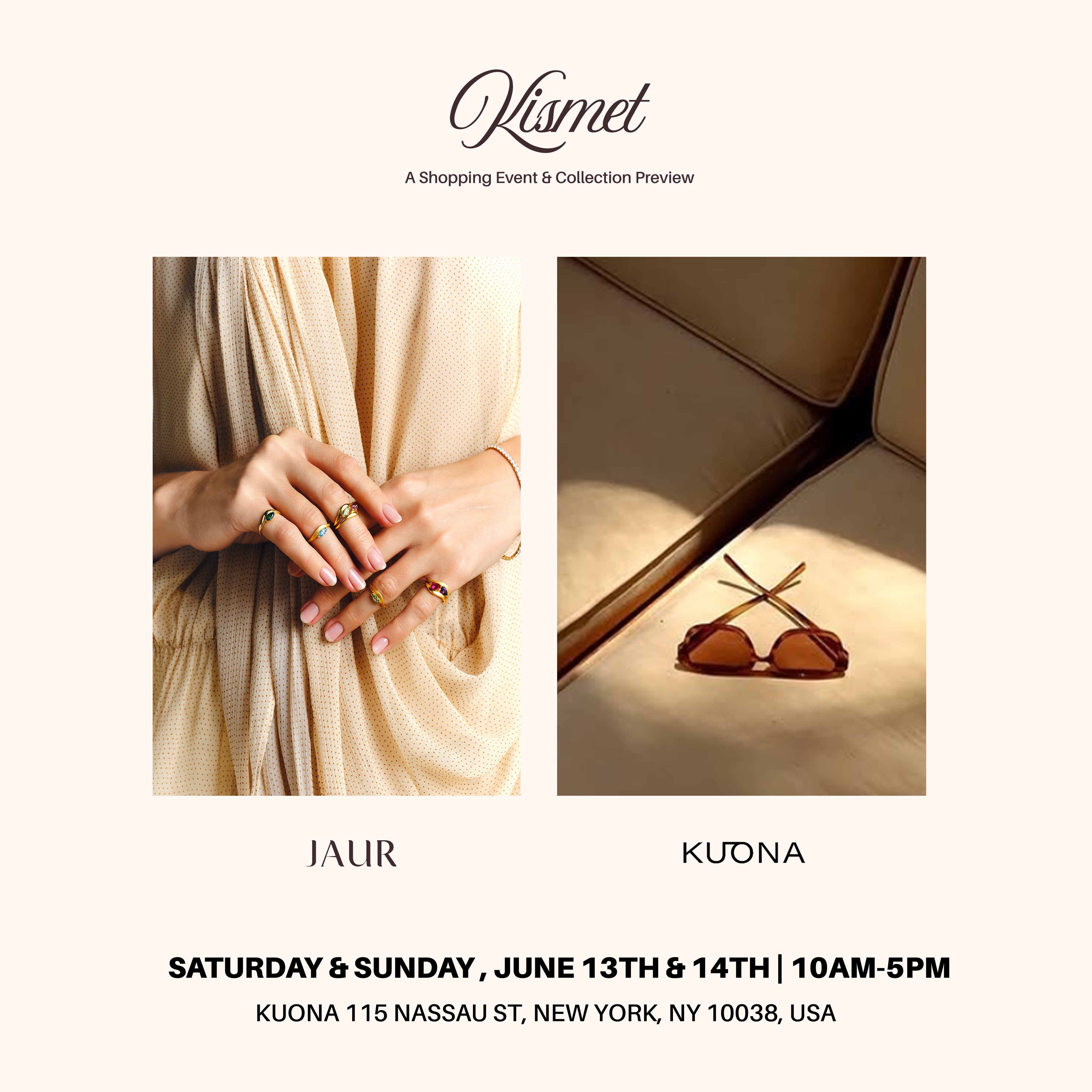 Cover art for #Jaur NYC Pop Up — KUONA