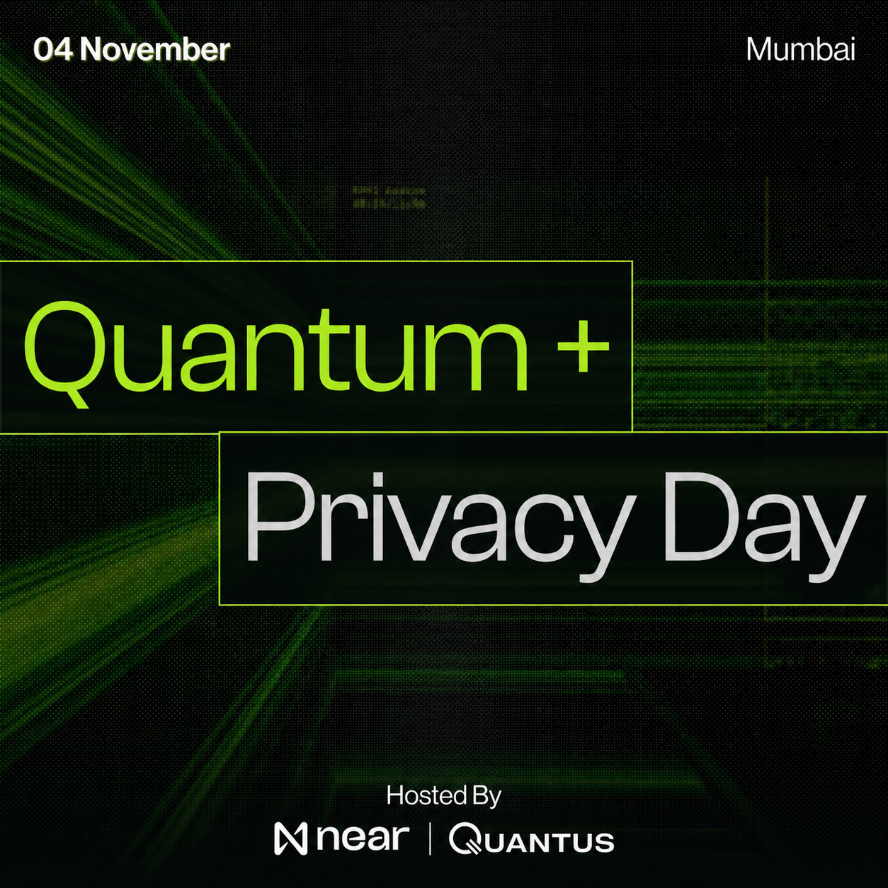 NEAR x Quantus Happy Hour @ Devcon Mumbai