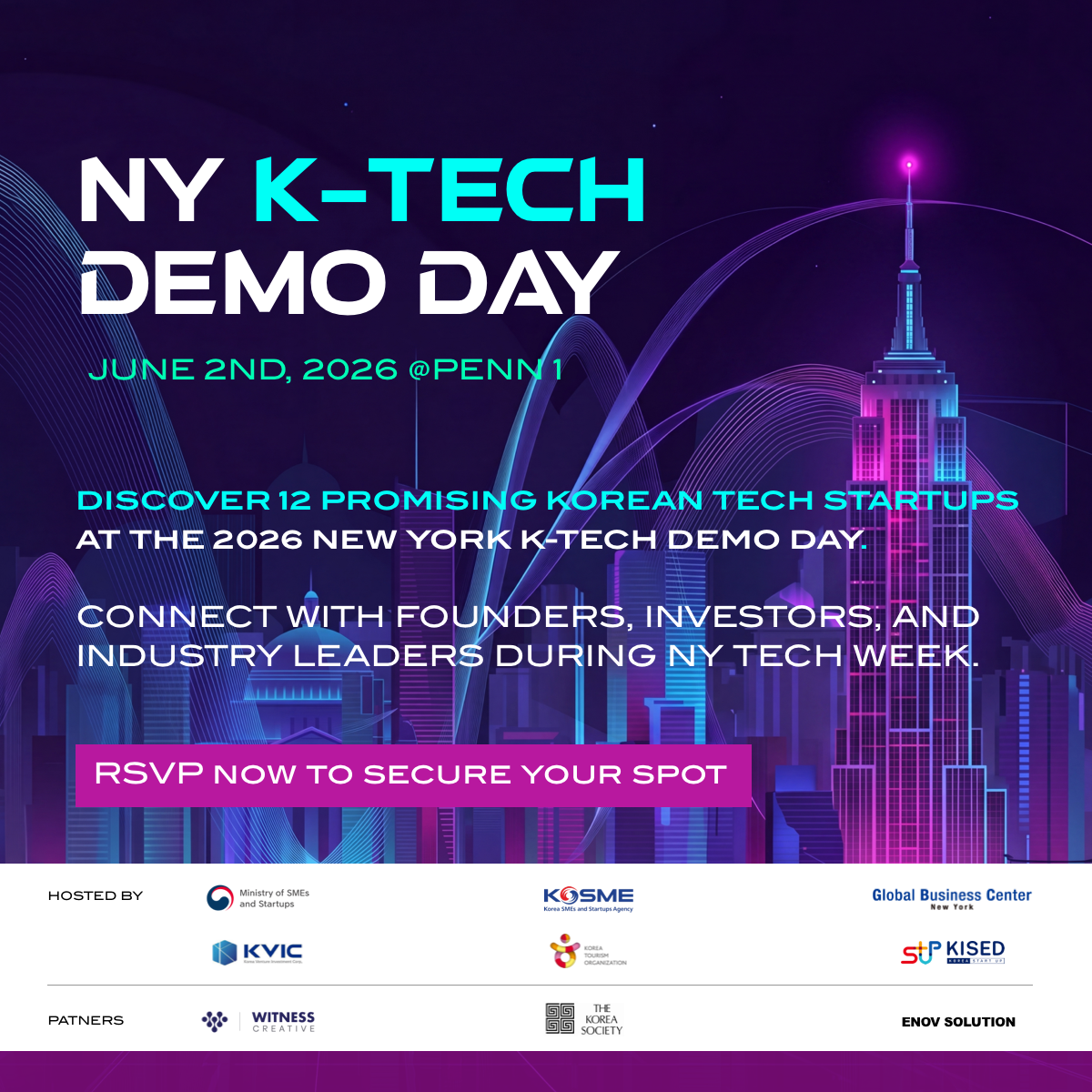 Cover art for #2026 NY K-Tech Demo Day : Investor Session - #NYTechWeek — PENN 1