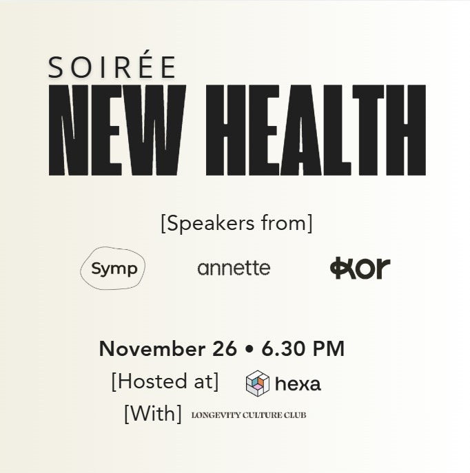 New Health · Soirée de lancement