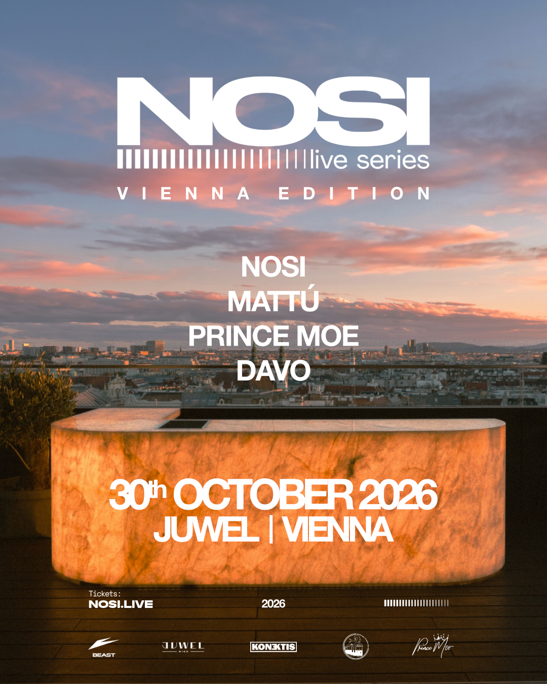 NOSI live series | VIENNA Edition