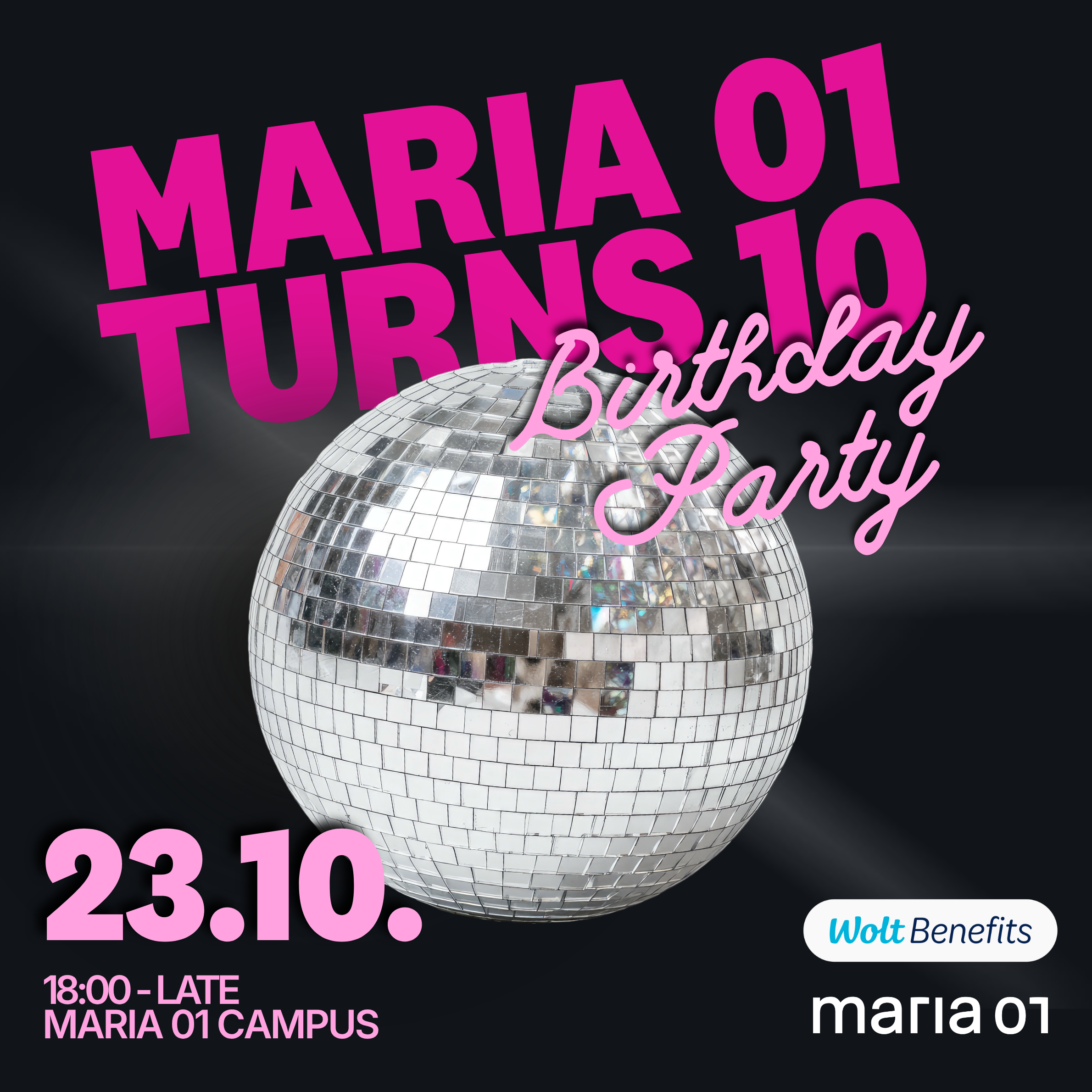 Maria 01 исполняется 10 лет: присоединяйтесь к празднику!