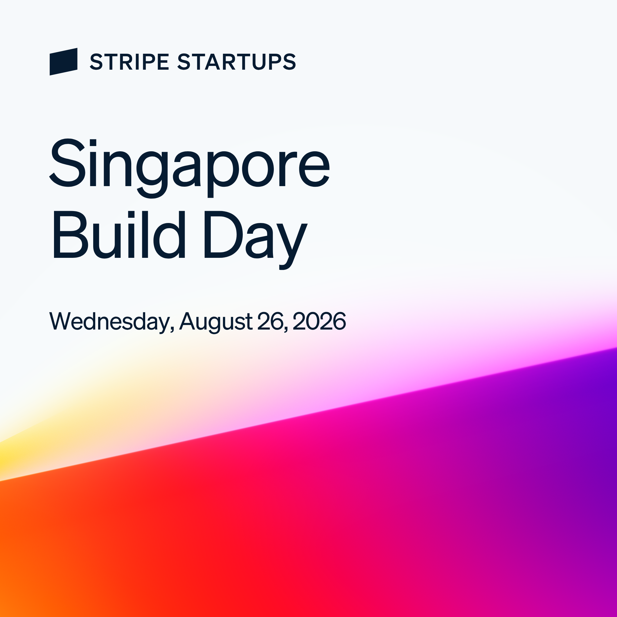 Stripe Startups Build Day Singapore