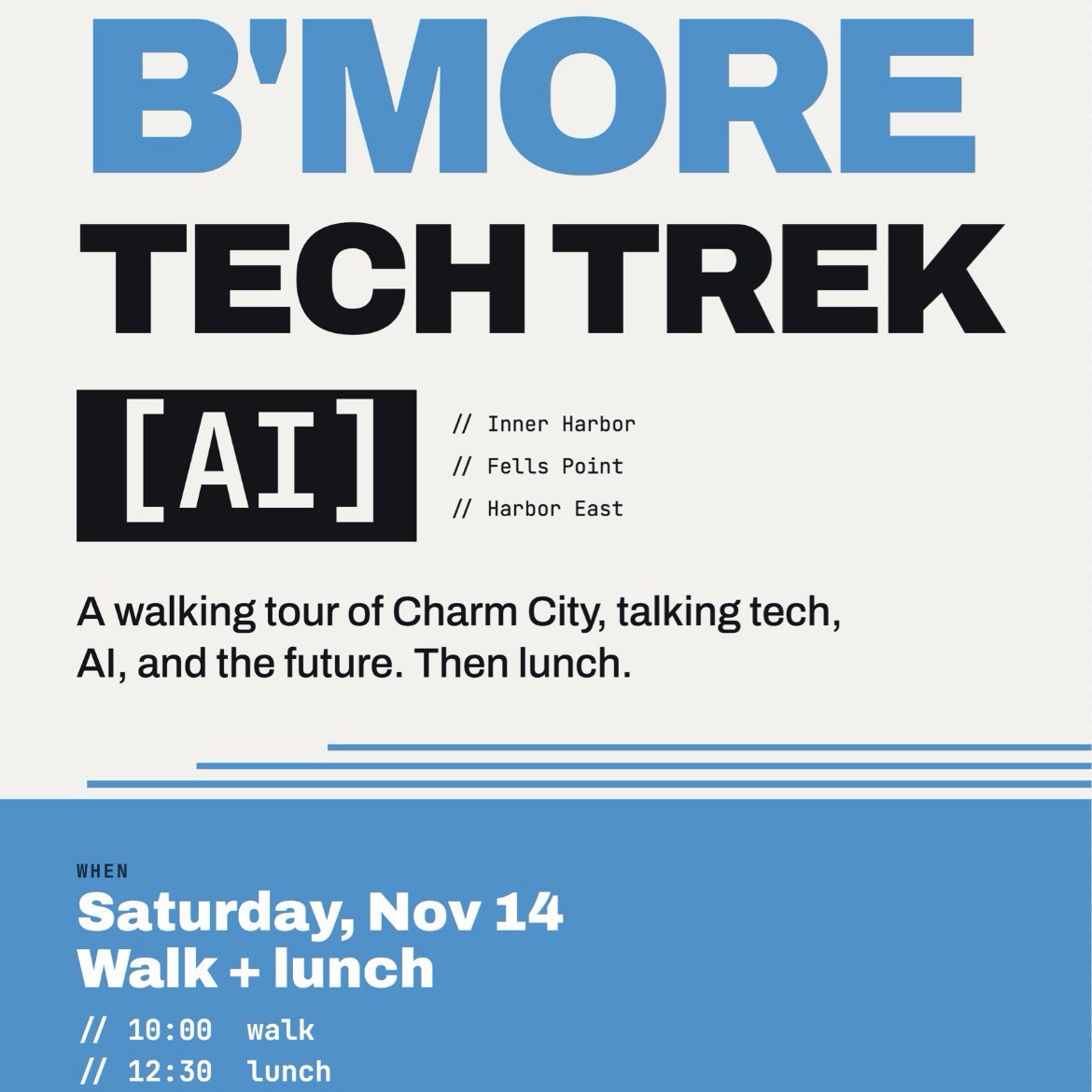 B’more Tech Trek [AI]