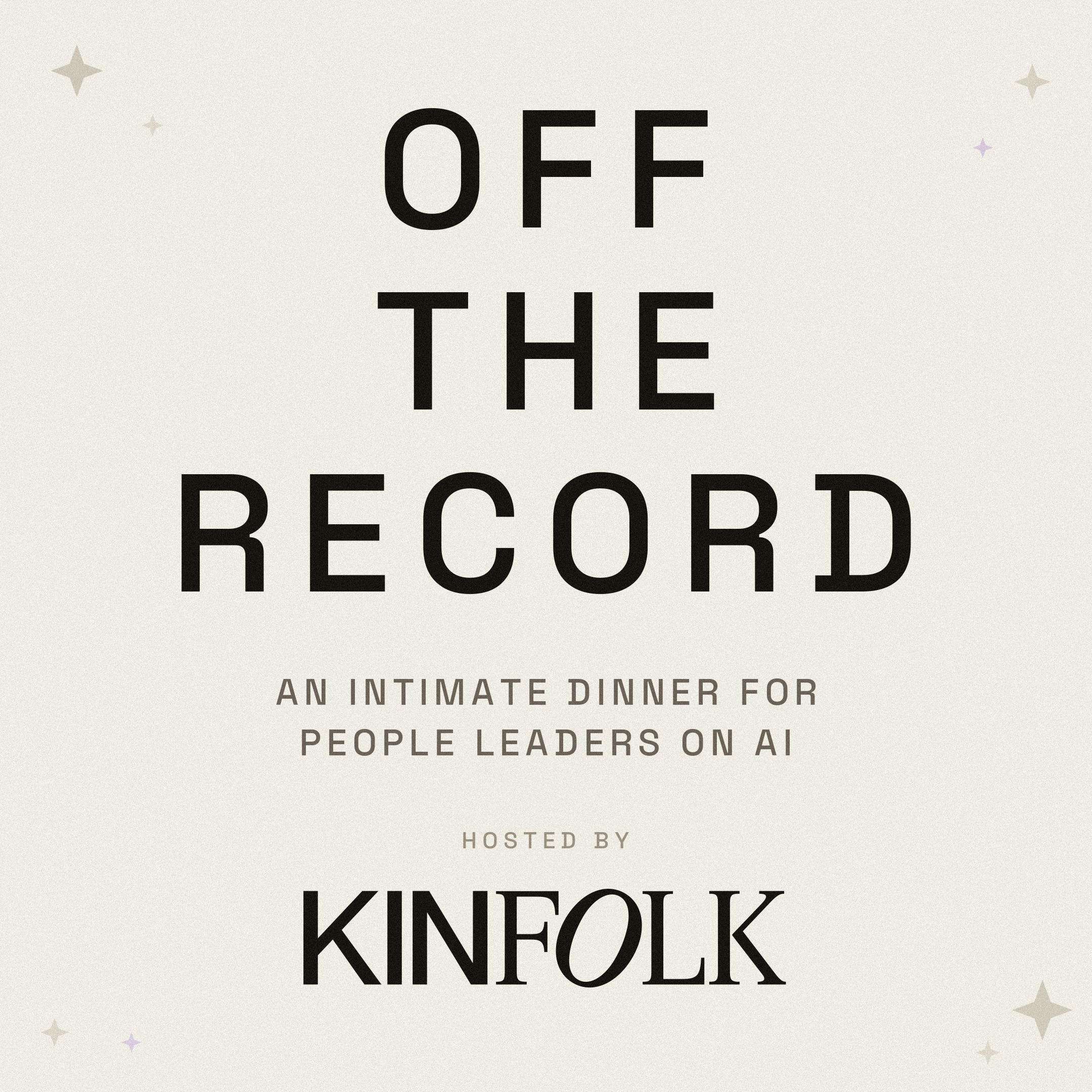 Off the Record: AI for People Leaders