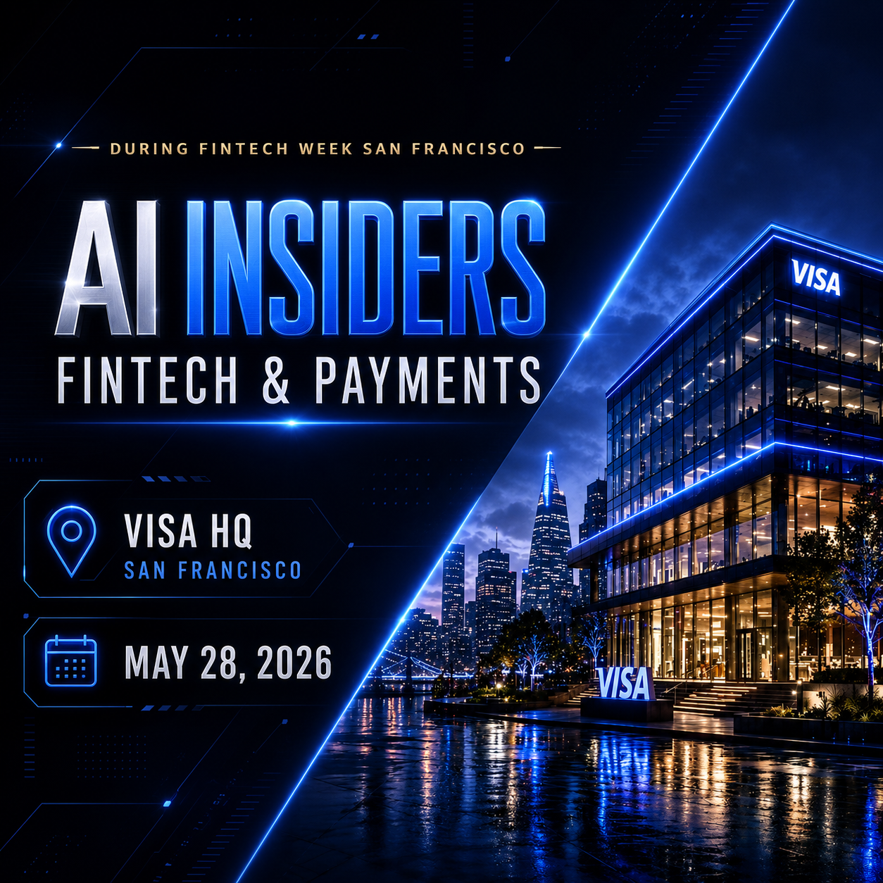 Cover art for #AI Insiders: Fintech & Payments — Visa - San Francisco Mission Rock Office