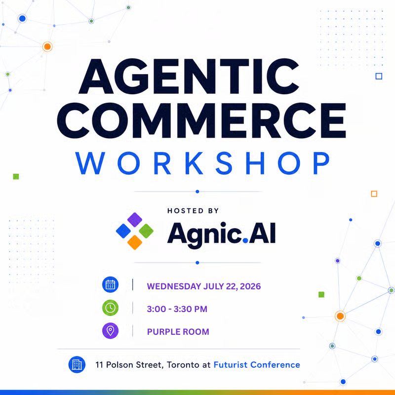 Agentic Commerce Workshop by Agnic.AI
