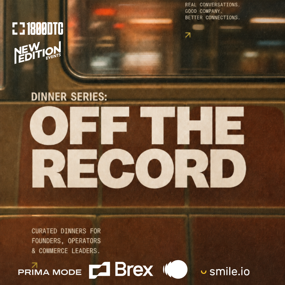 Off The Record: NYC Ad Week Dinner