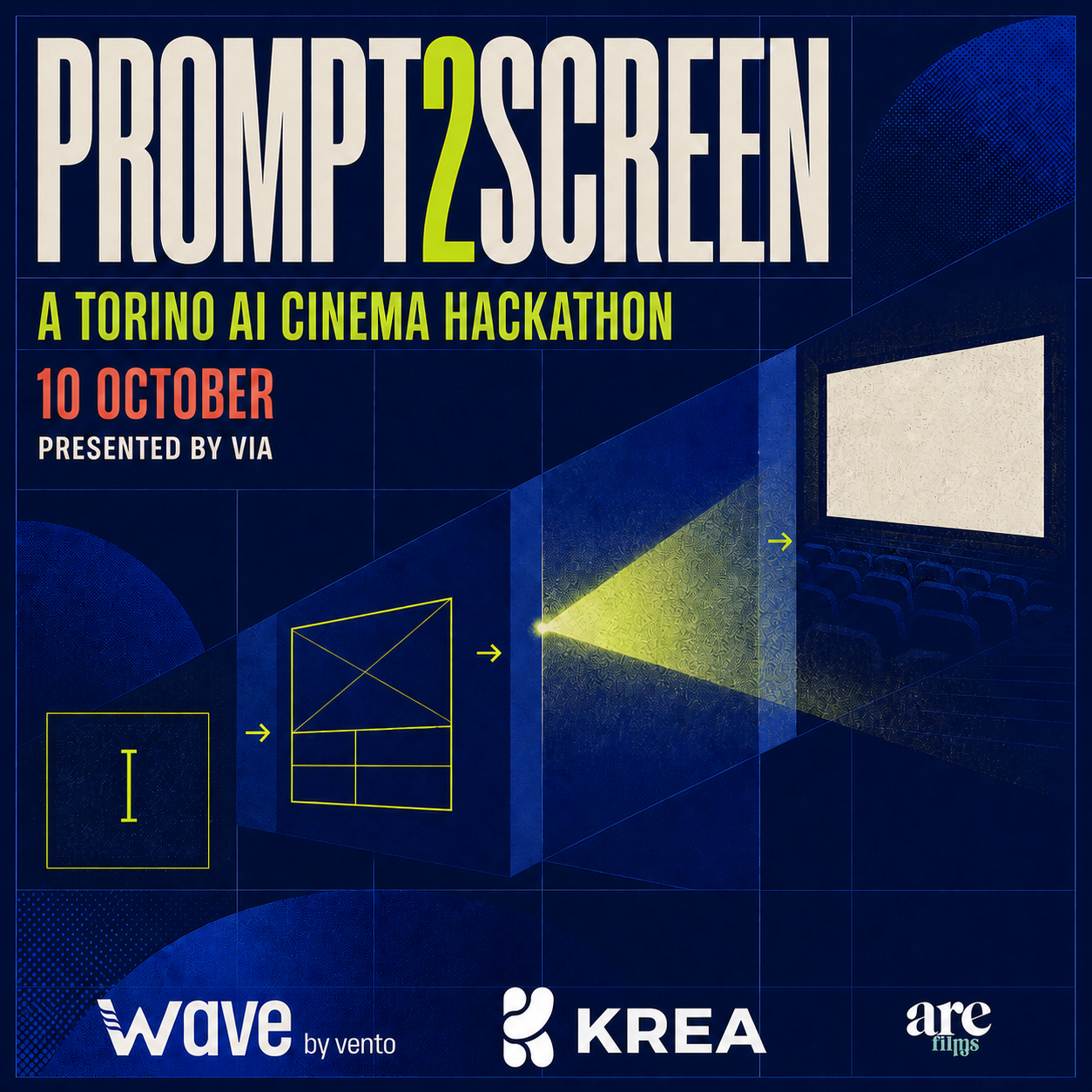 Prompt2Screen - AI Cinema Hackathon von VIA