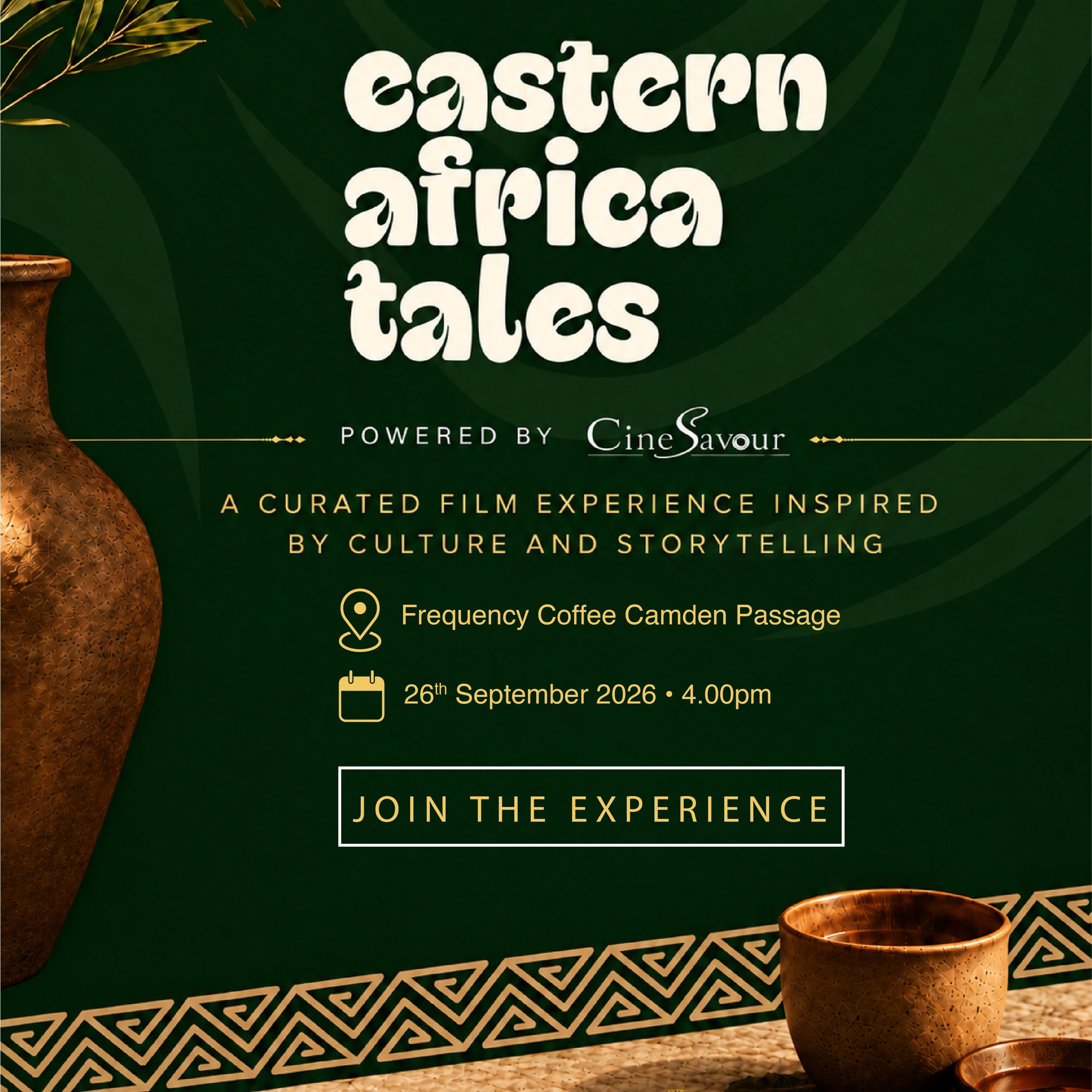 Eastern Africa Tales - CineSavour X Frequency Coffee