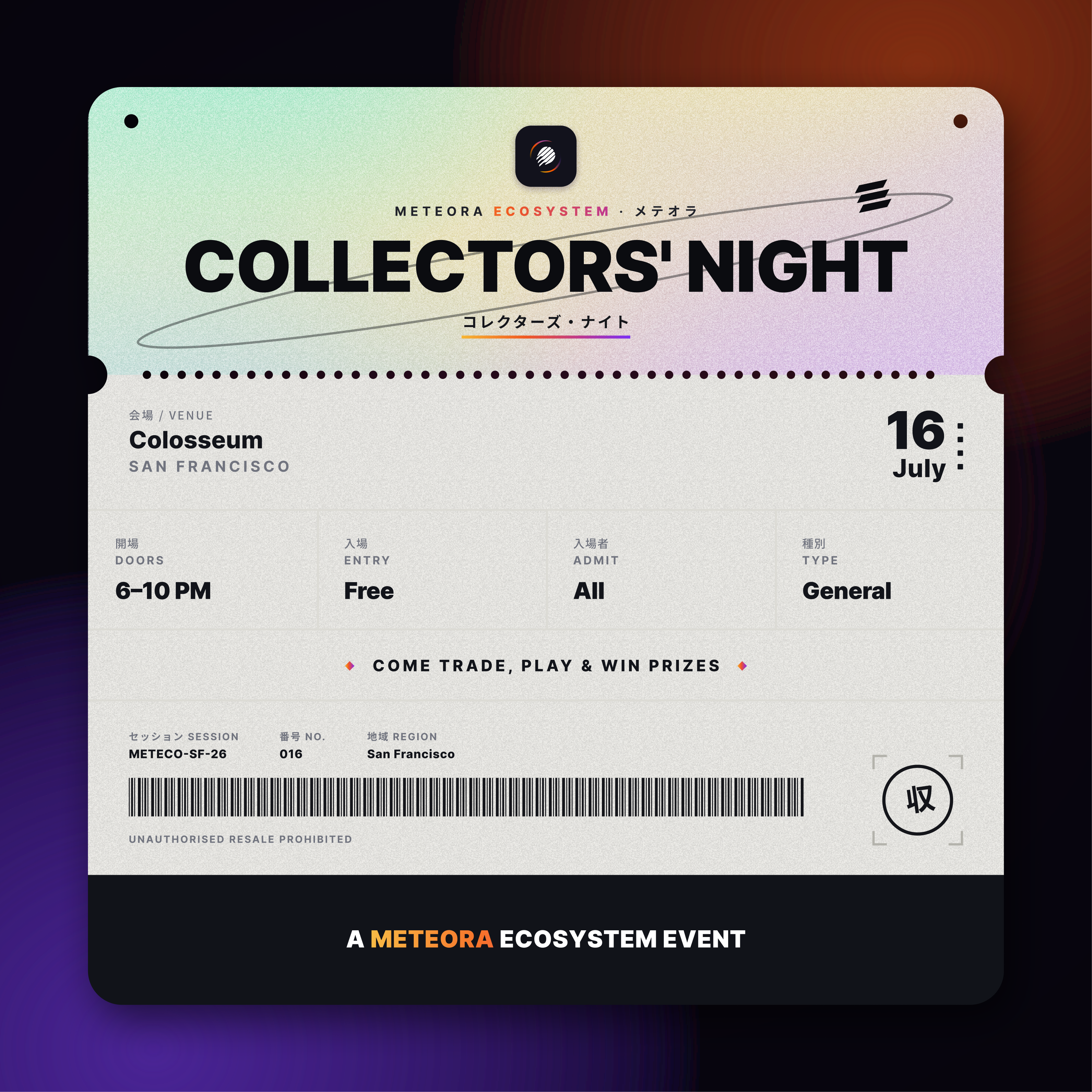 COLLECTORS' NIGHT
