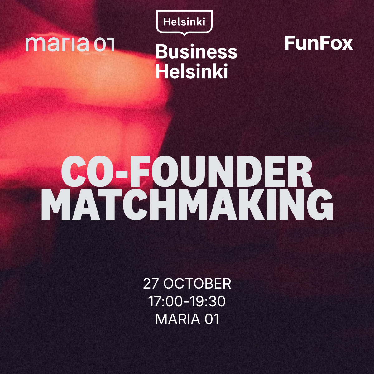 Co-founder Matchmaking Helsinki