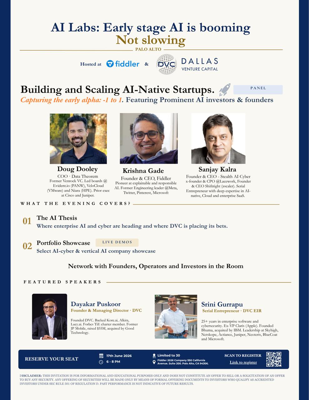 Cover art for #AI Labs: Early stage investing — 550 California Ave suite 200