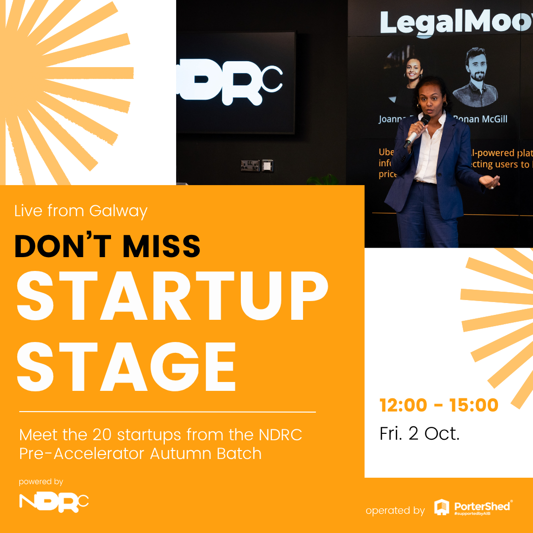 Startup Stage 2026 | PorterShed x NDRC