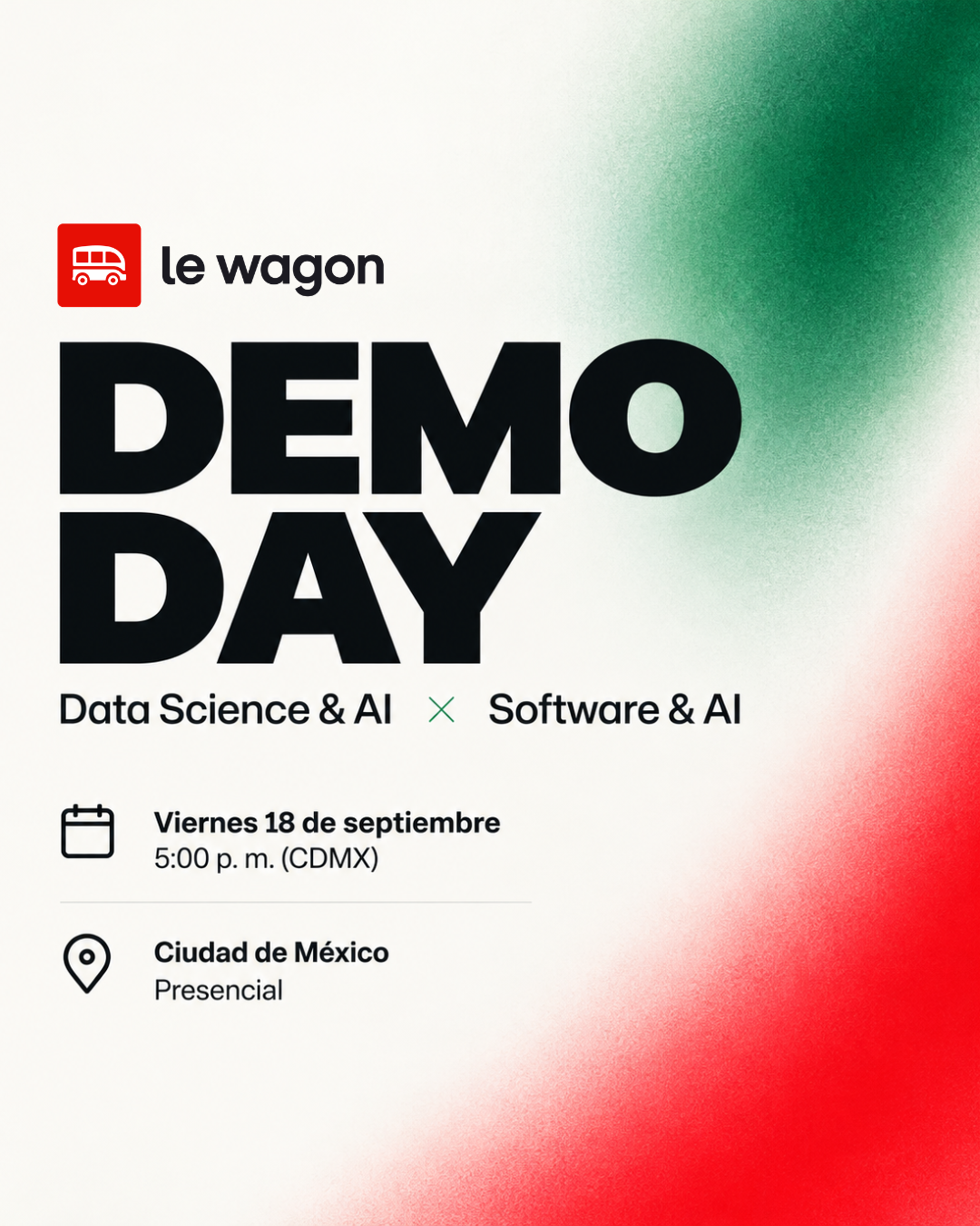 Le Wagon Demo Day | Data Science & AI + Software & AI