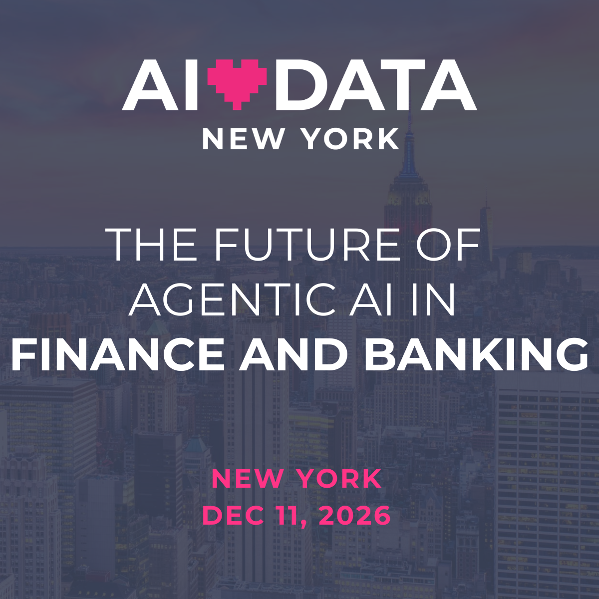 ALD 🗽 NYC | THE FUTURE OF AGENTIC AI IN FINANCE AND BANKING