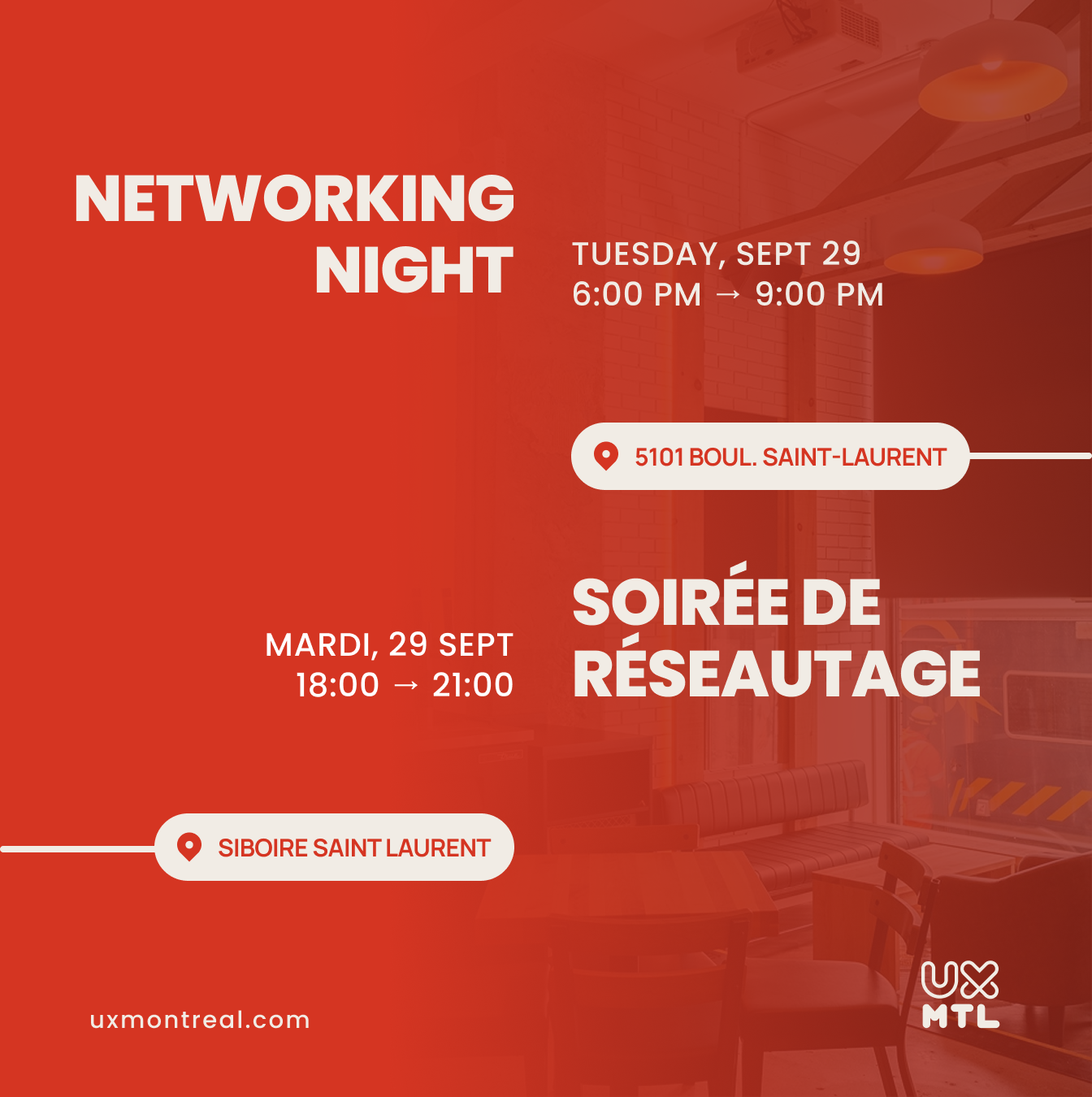 UX Montréal Networking Night